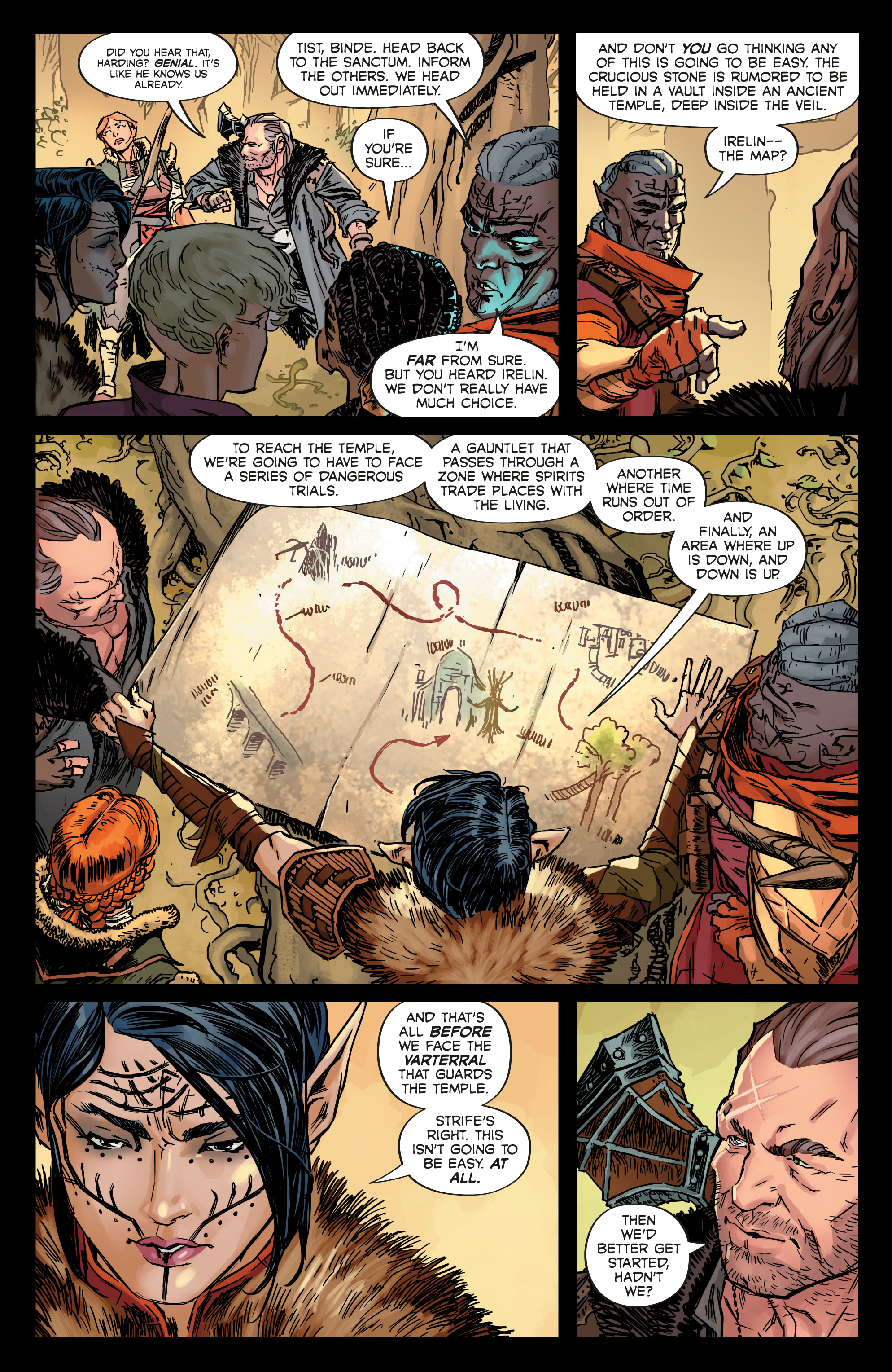Read online Dragon Age: The Missing comic -  Issue #3 - 8