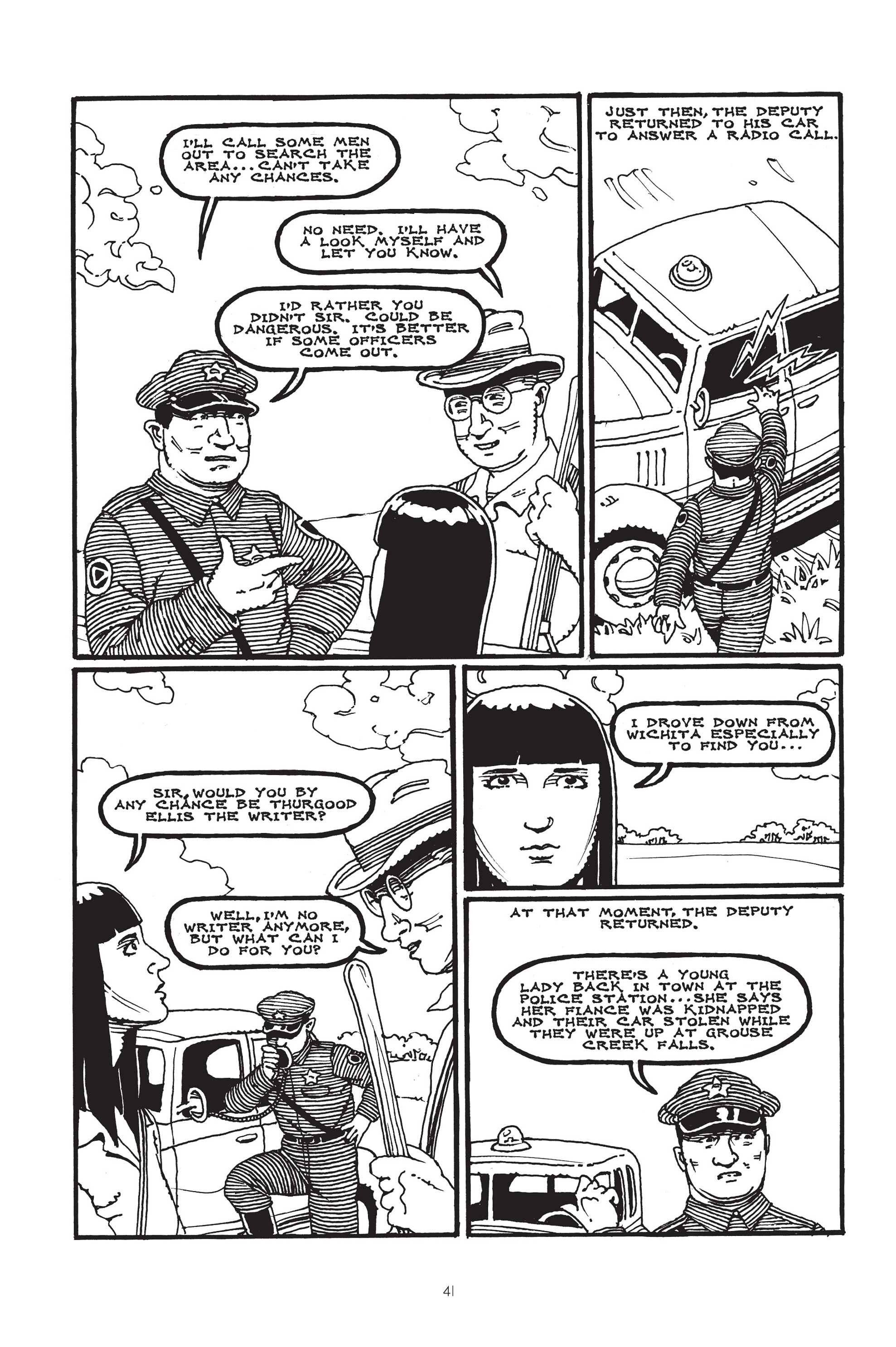 Read online Louise Brooks: Detective comic -  Issue # TPB - 42