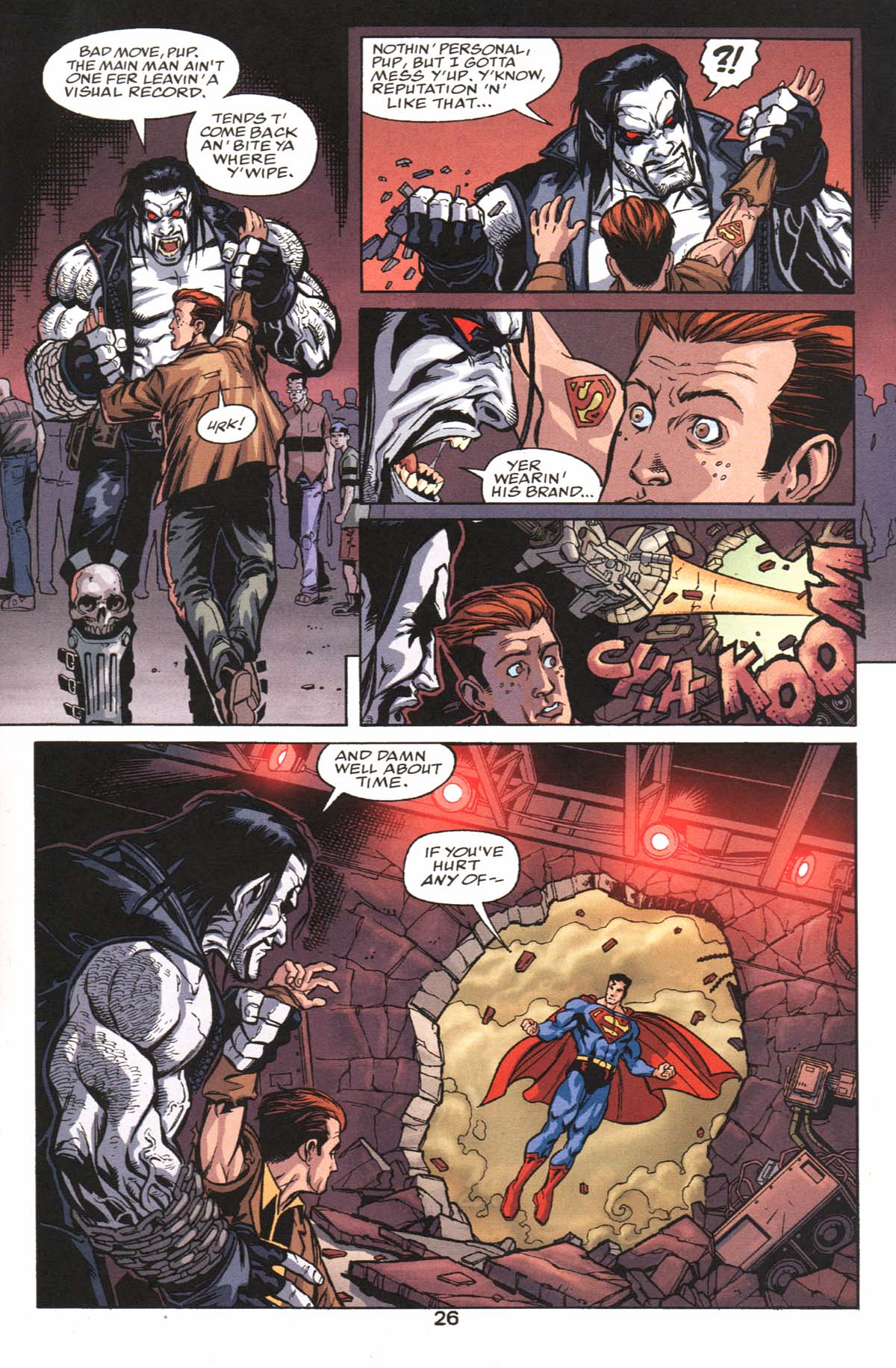 Read online DC First: Superman/Lobo comic -  Issue # Full - 27