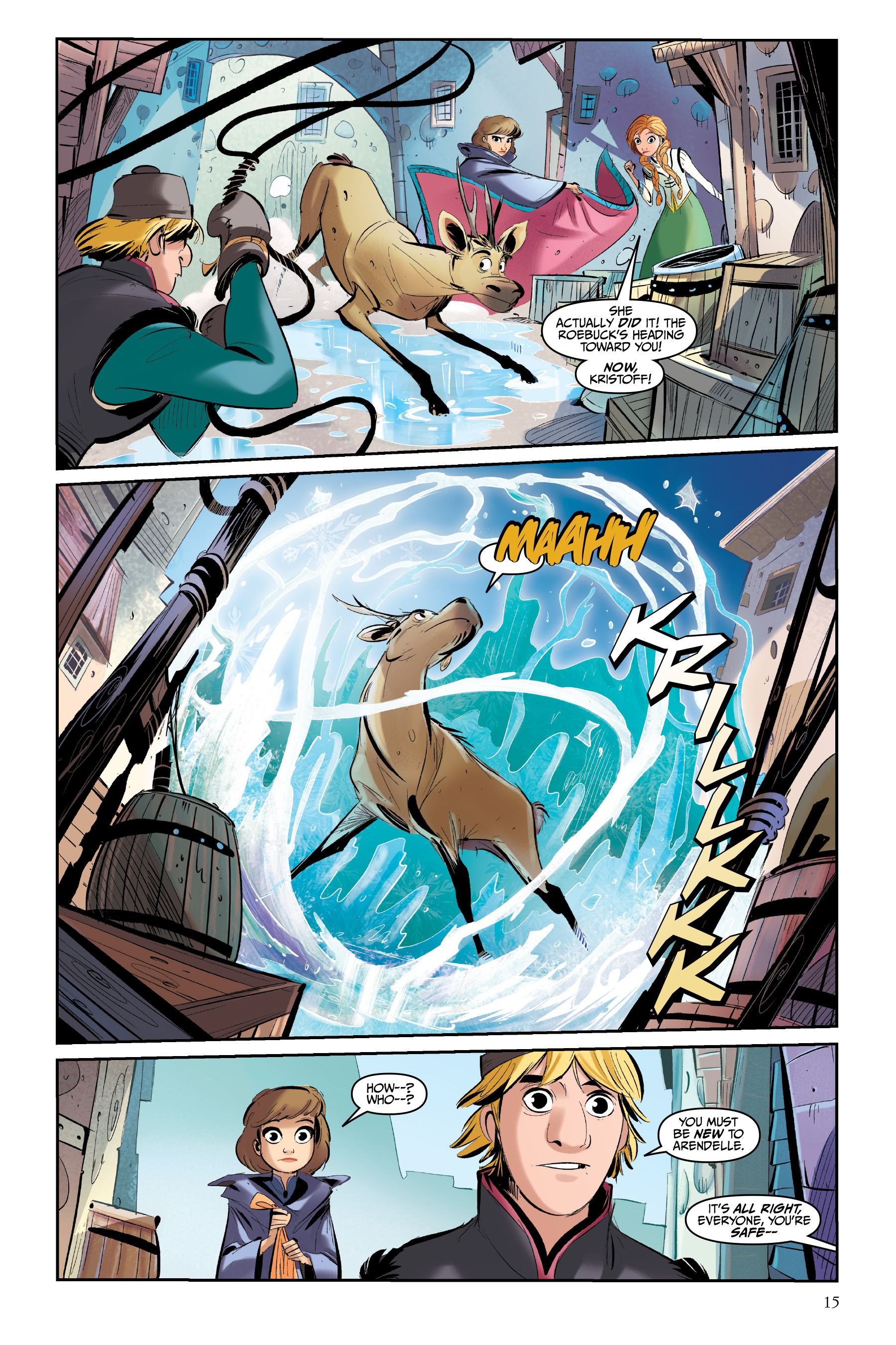 Read online Disney Frozen: Breaking Boundaries comic -  Issue # _TPB - 15