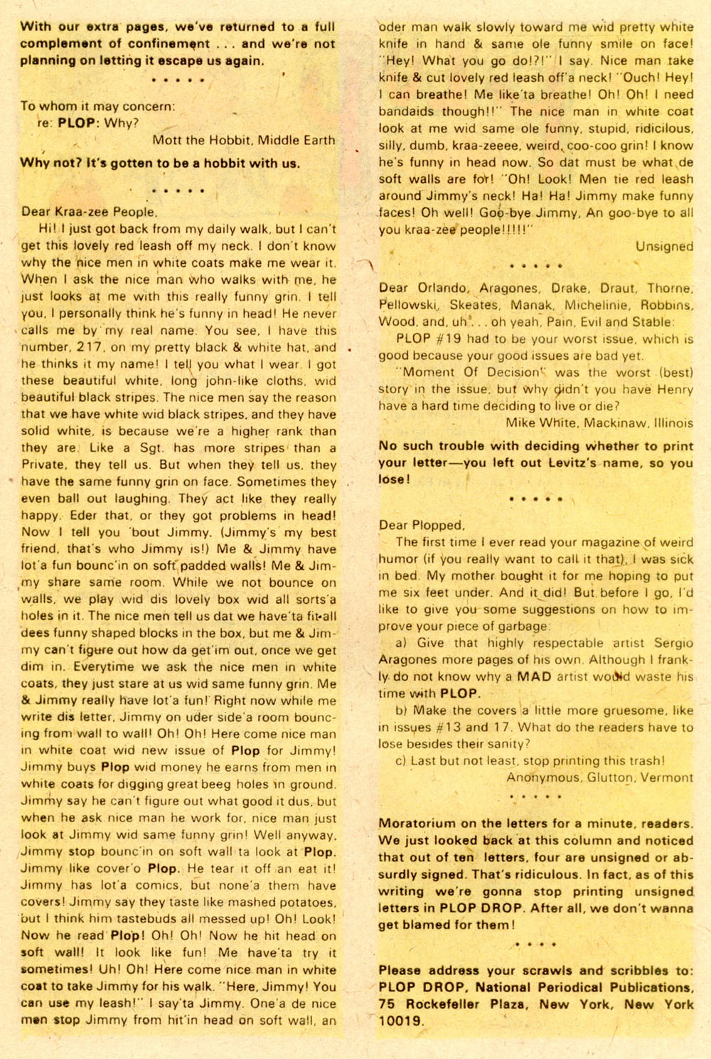 Read online Plop! comic -  Issue #22 - 22