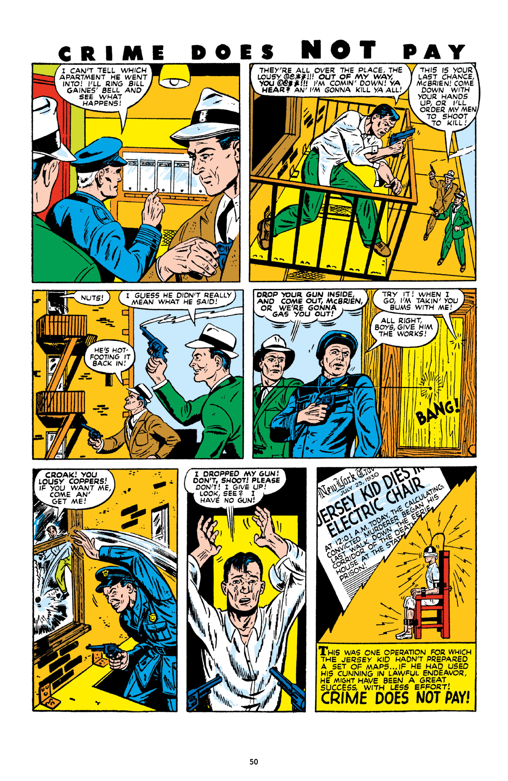 Read online Crime Does Not Pay Archives comic -  Issue # TPB 10 (Part 1) - 52