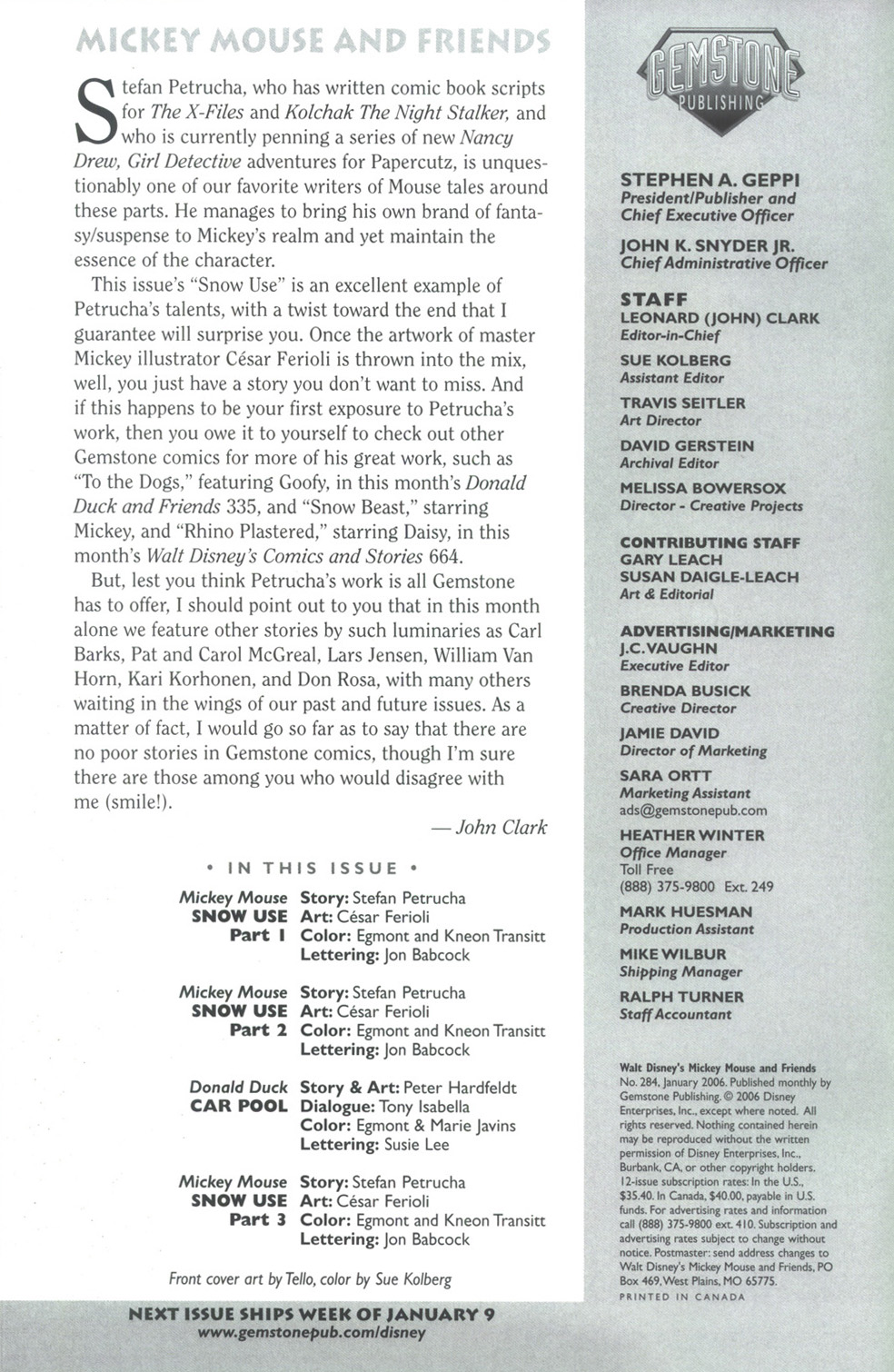 Read online Walt Disney's Mickey Mouse comic -  Issue #284 - 2