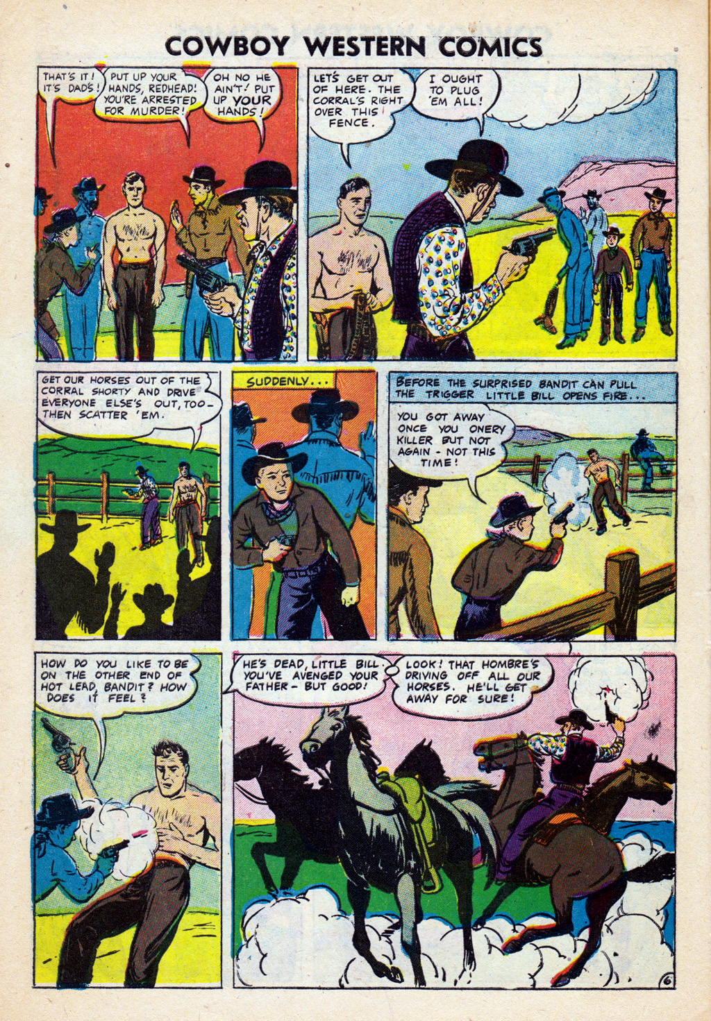 Read online Cowboy Western Comics (1948) comic -  Issue #35 - 30