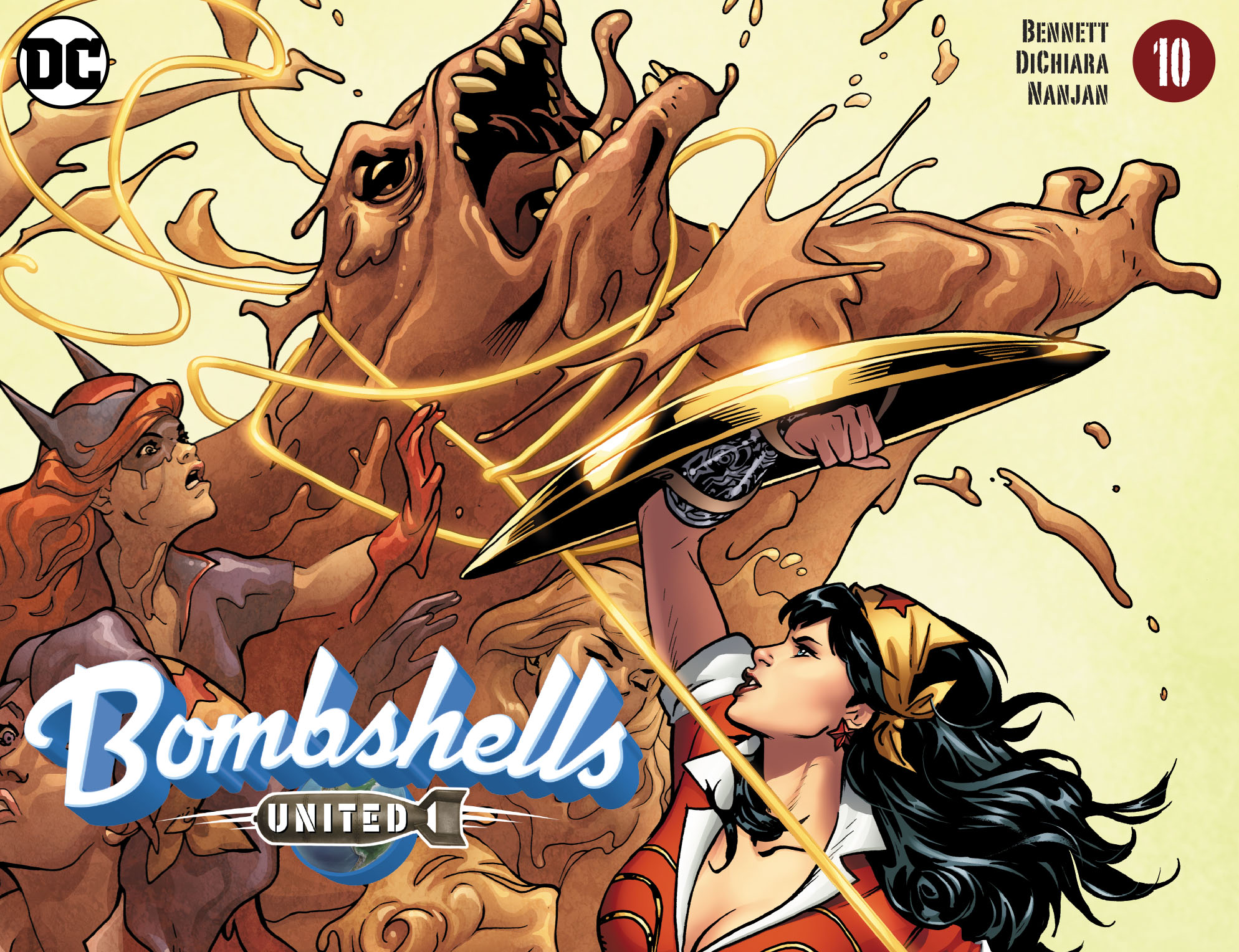 Read online Bombshells: United comic -  Issue #10 - 1