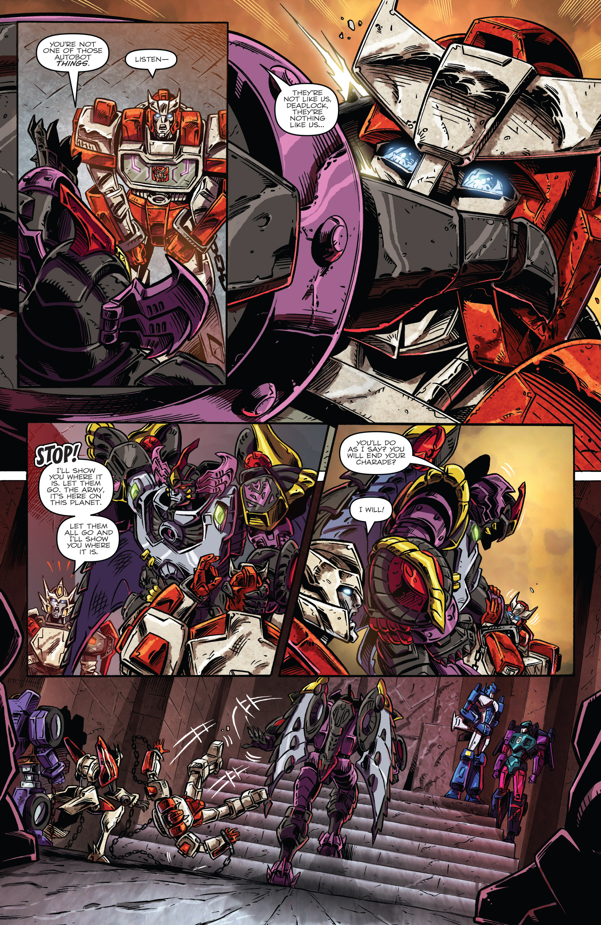 Read online The Transformers: Drift - Empire of Stone comic -  Issue #2 - 7
