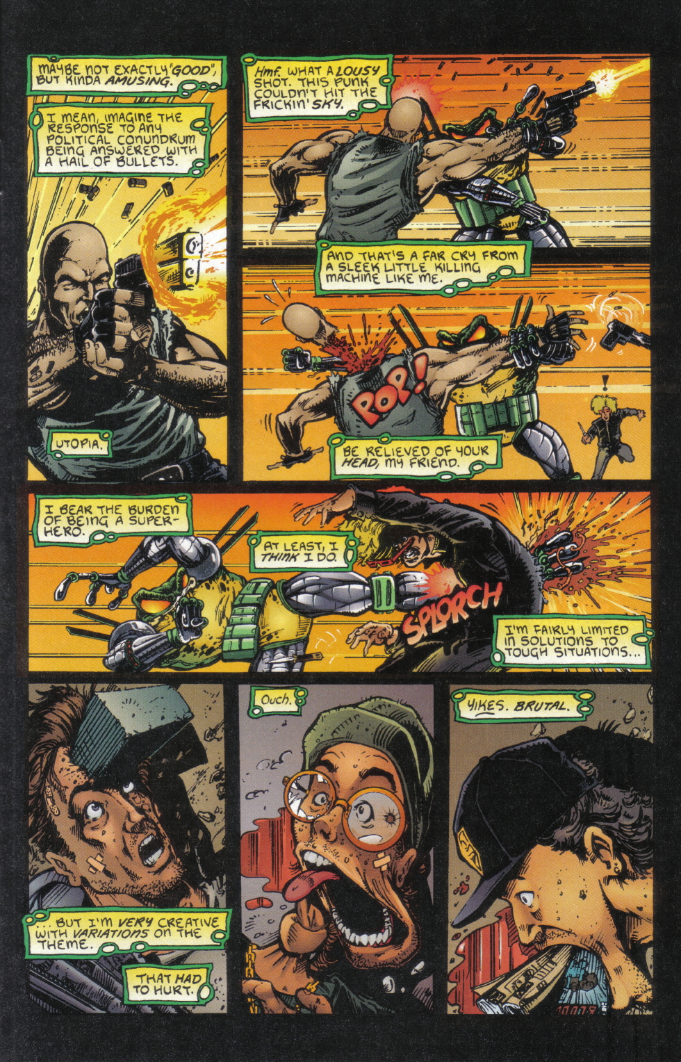 Read online Cyberfrog comic -  Issue #1 - 8