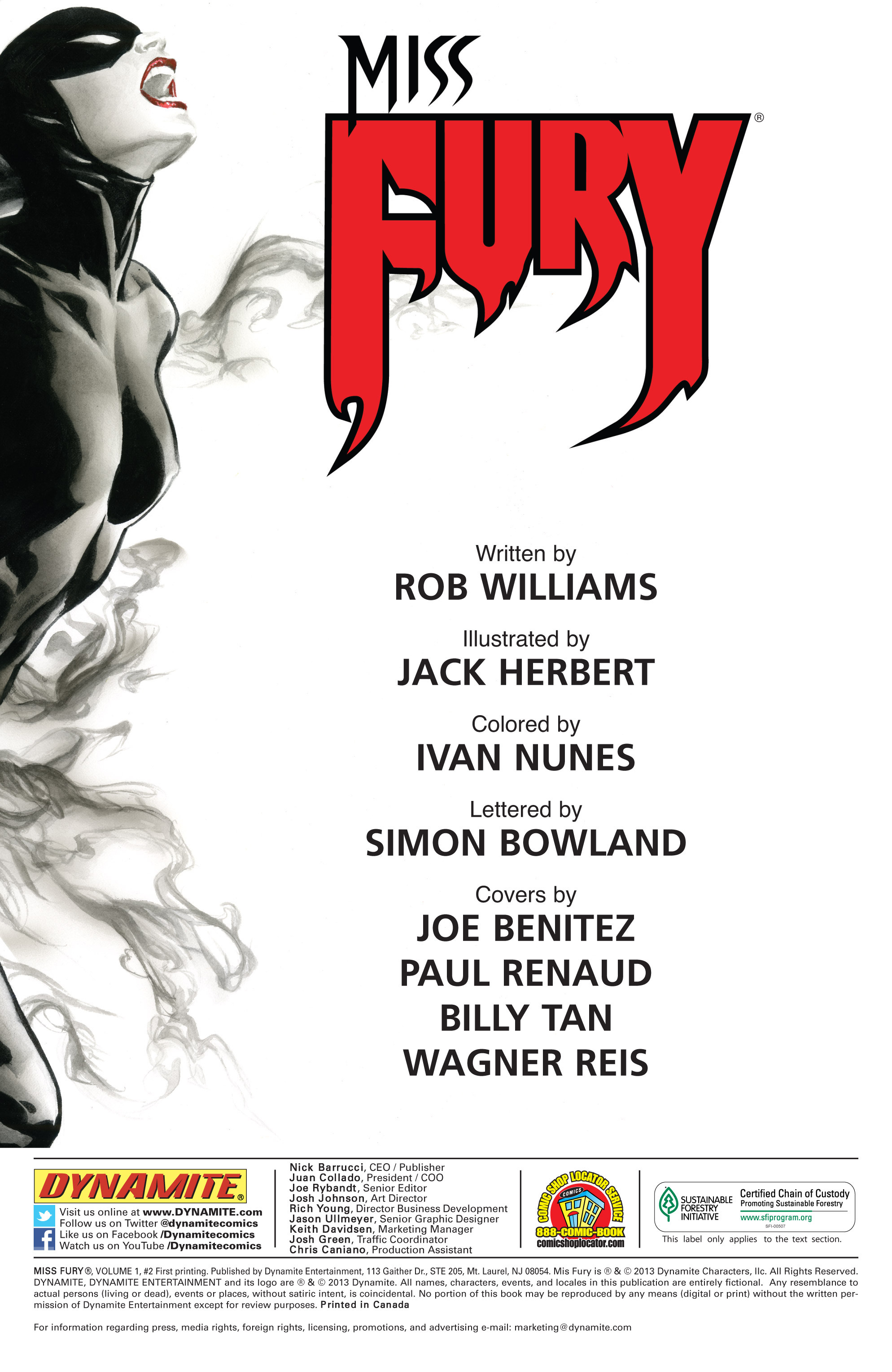 Read online Miss Fury (2011) comic -  Issue #2 - 6