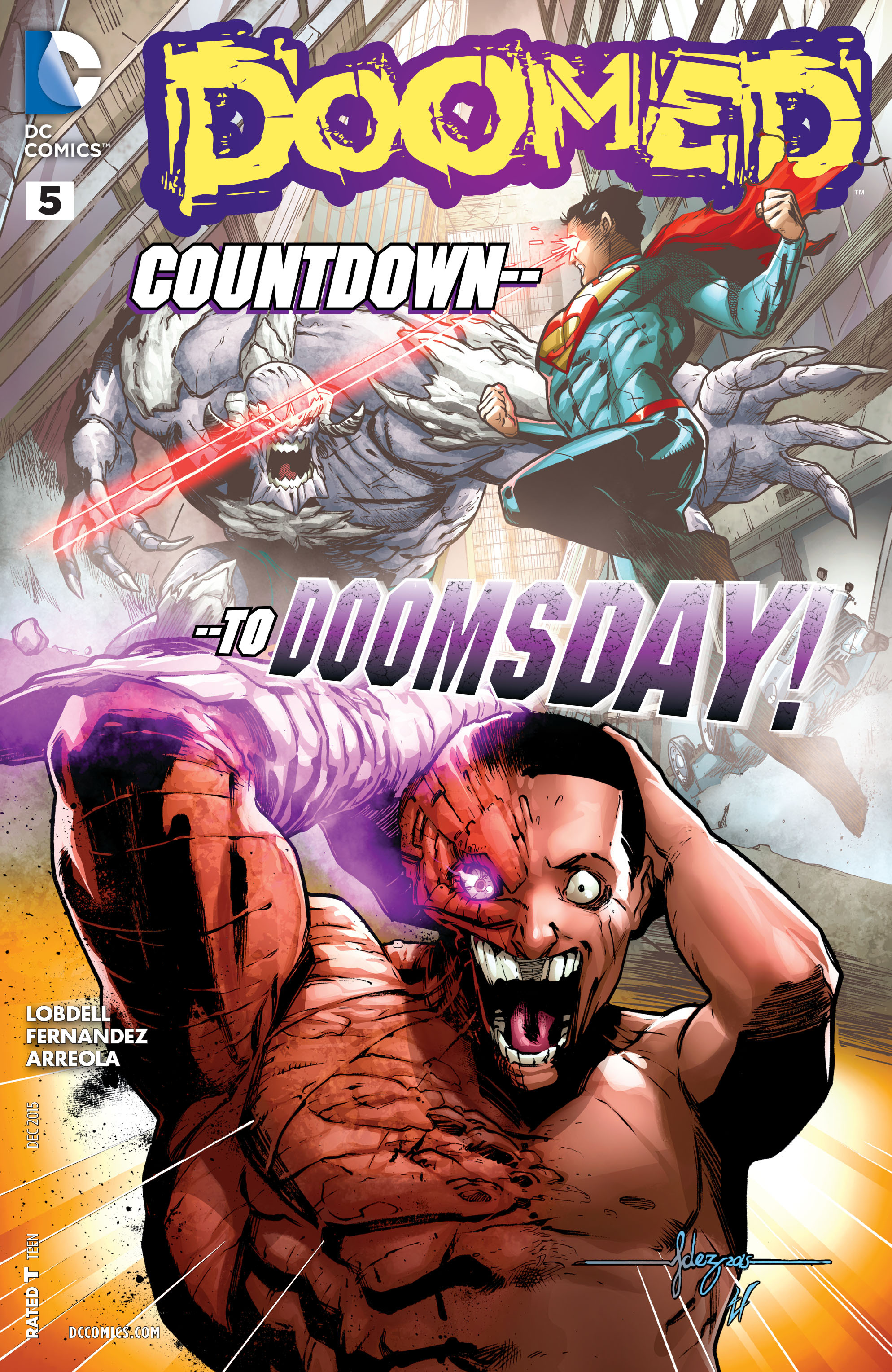 Read online Doomed comic -  Issue #5 - 1
