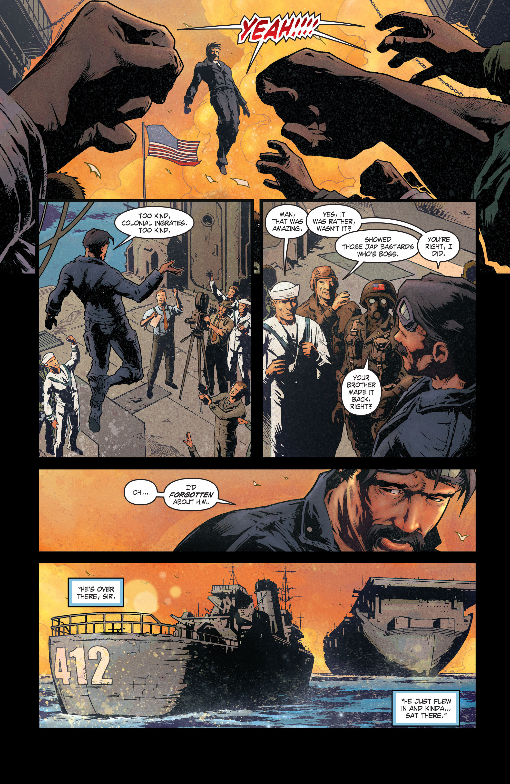 Read online The Royals: Masters of War comic -  Issue #3 - 8