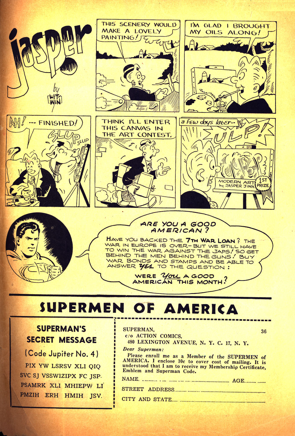 Read online Superman (1939) comic -  Issue #36 - 51