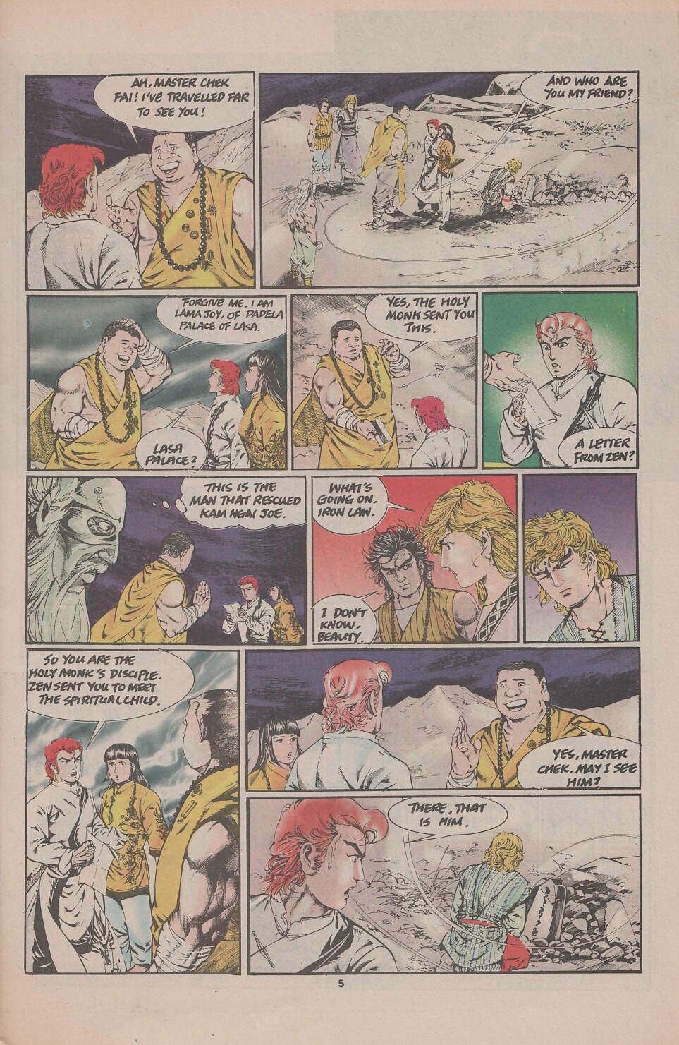 Read online Drunken Fist comic -  Issue #34 - 7