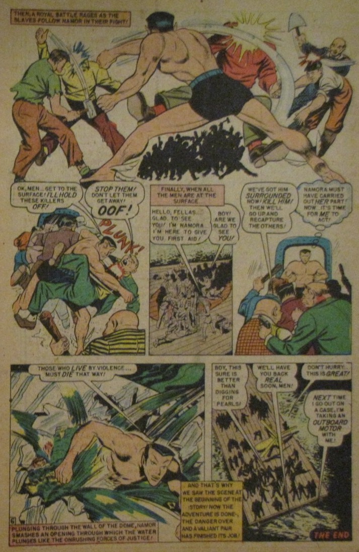 Read online Sub-Mariner Comics comic -  Issue #30 - 19