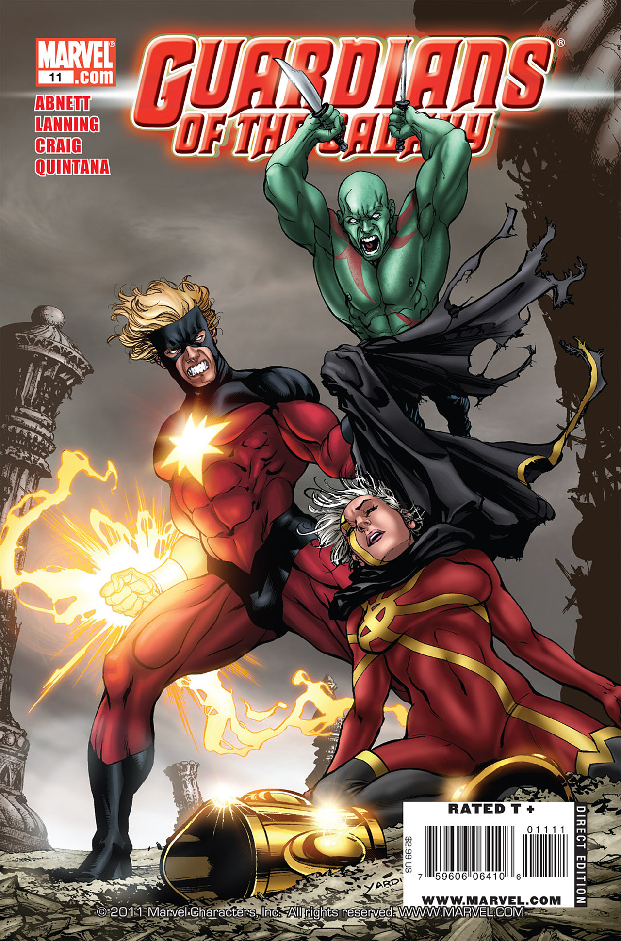 Read online Guardians of the Galaxy (2008) comic -  Issue #11 - 1