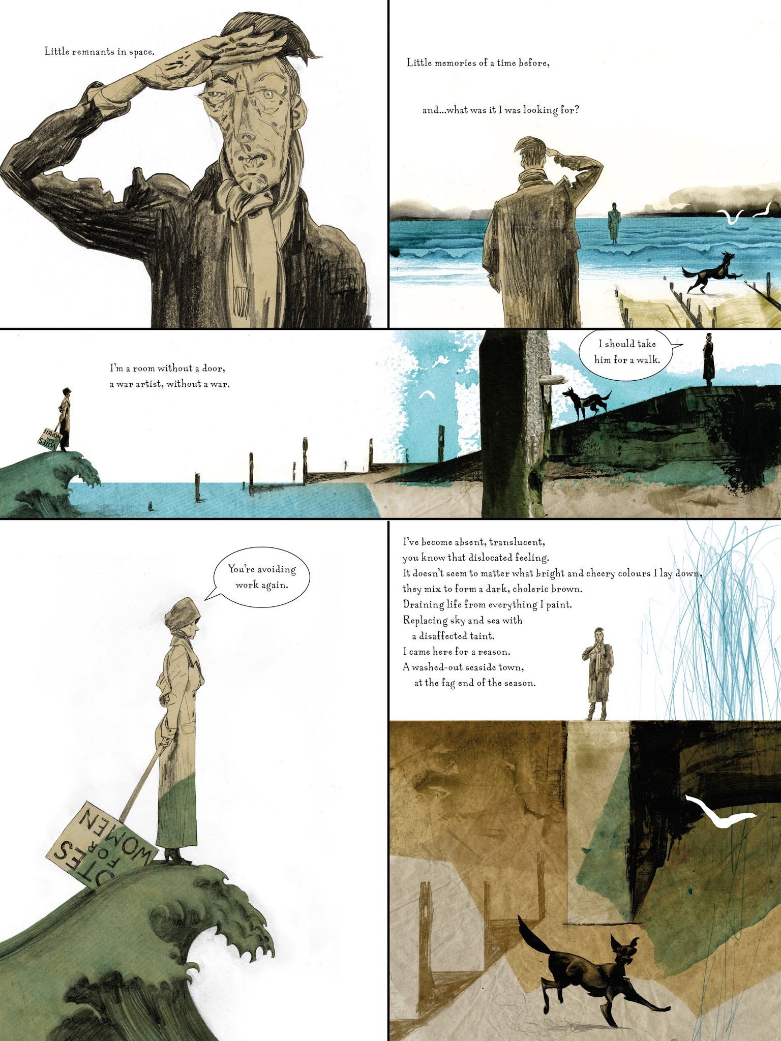 Read online Black Dog: The Dreams of Paul Nash comic -  Issue # TPB - 82