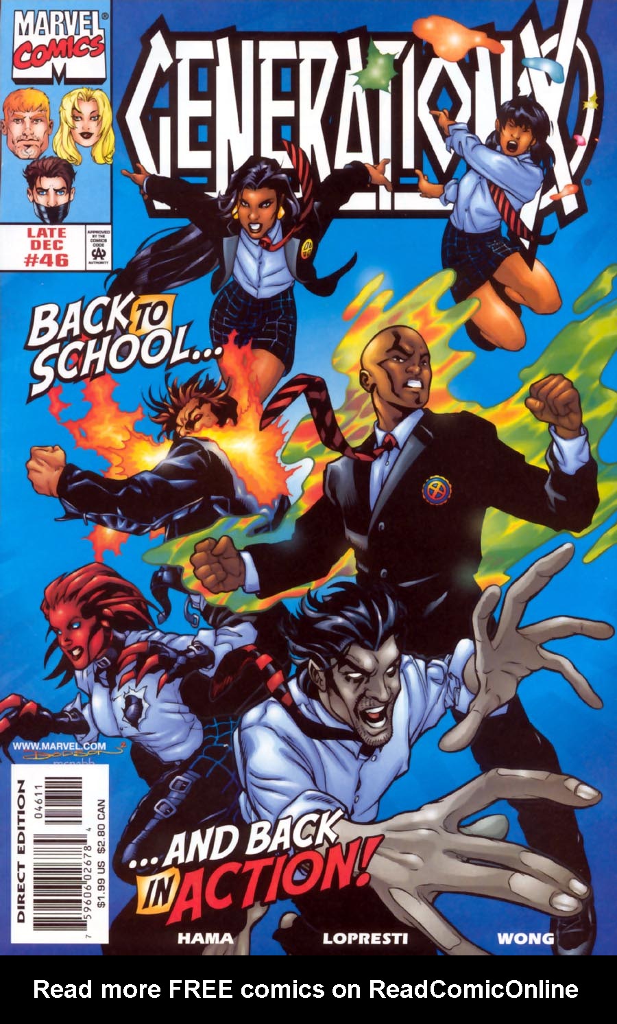 Read online Generation X comic -  Issue #46 - 1