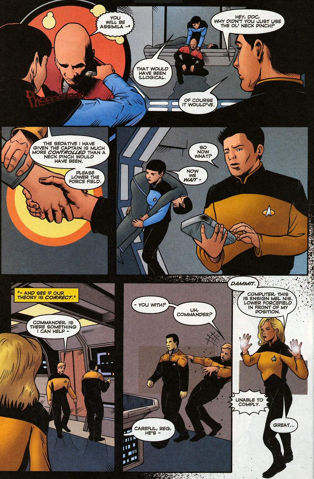 Read online Star Trek: The Next Generation - Perchance to Dream comic -  Issue #4 - 8