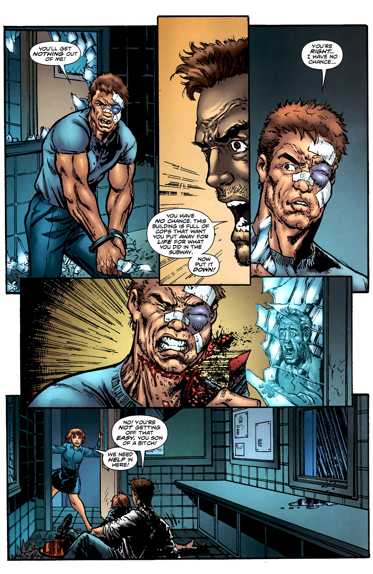 Read online ShadowHawk (2010) comic -  Issue #4 - 13