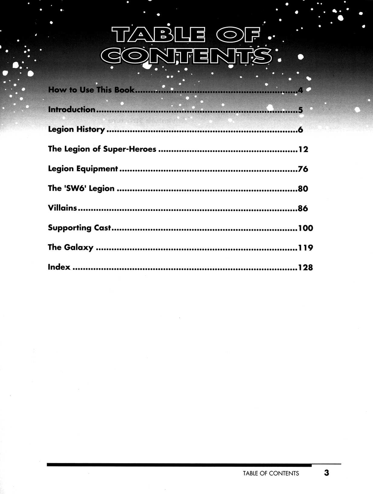 Read online 2995: The Legion of Super-Heroes Sourcebook comic -  Issue # TPB - 4