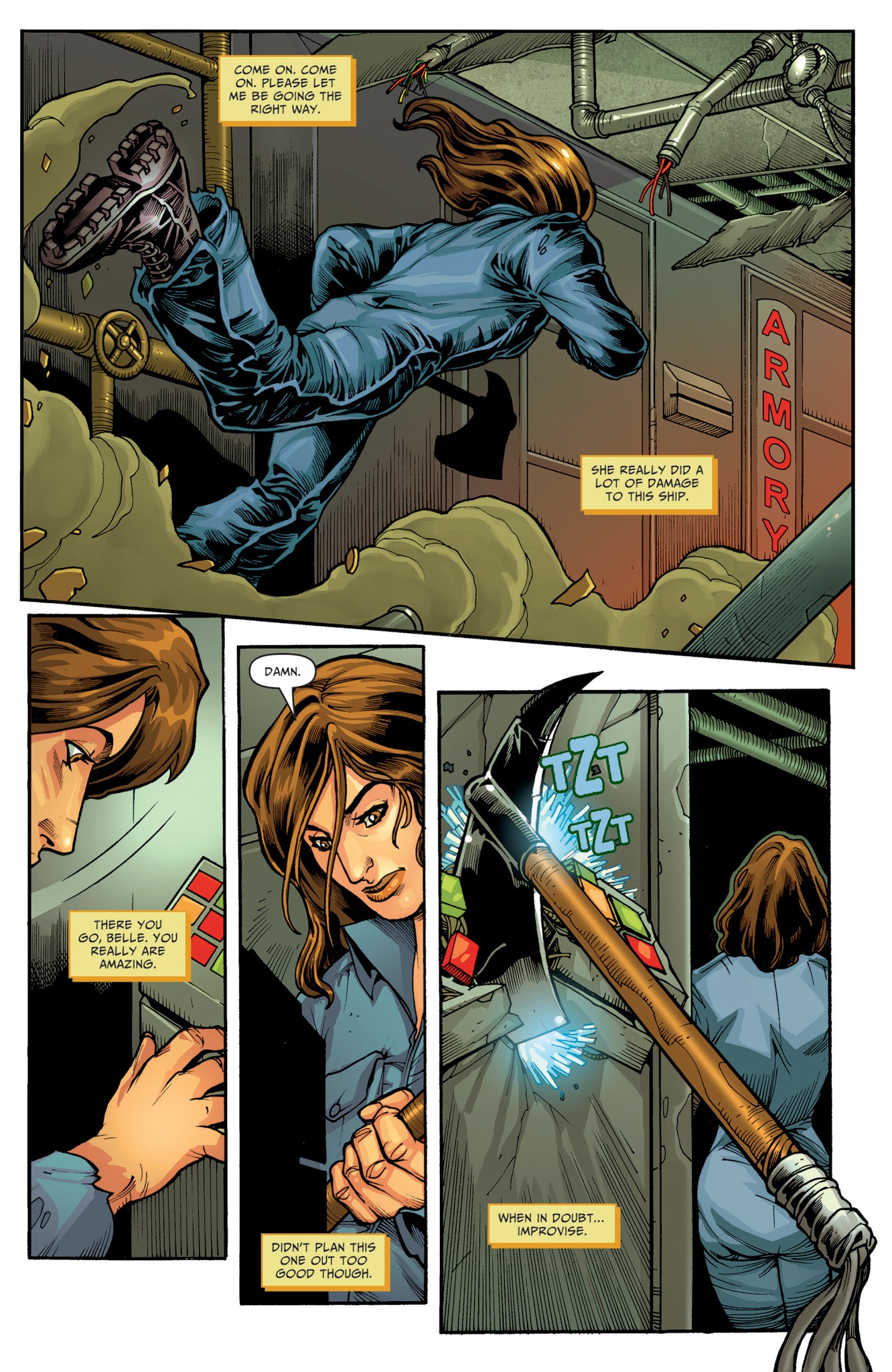 Read online Belle: Beast Hunter comic -  Issue #3 - 16