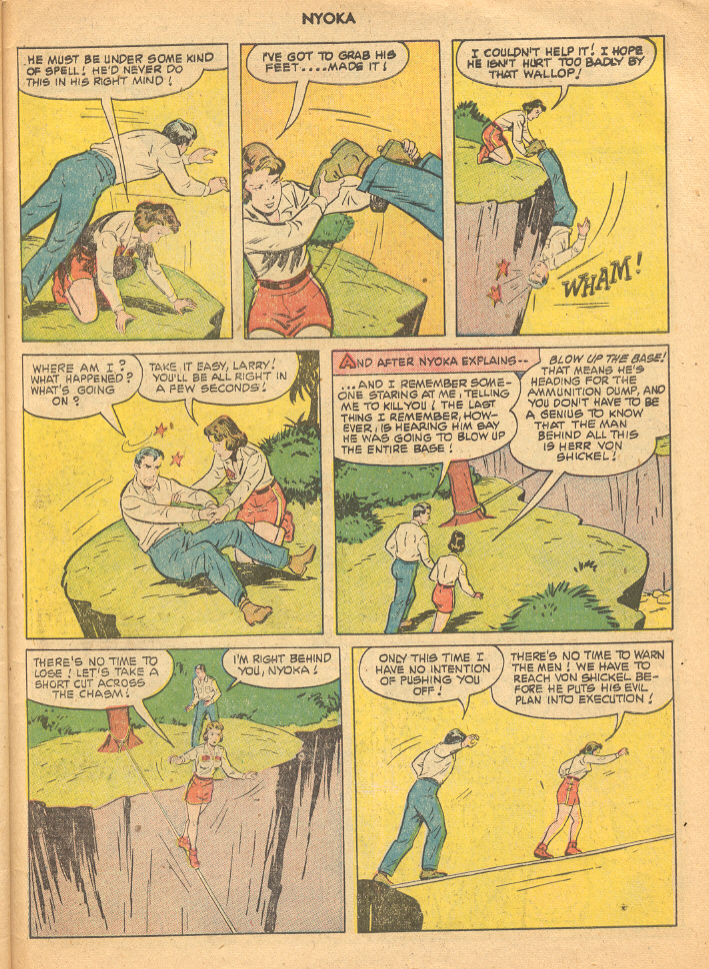 Read online Nyoka the Jungle Girl (1945) comic -  Issue #56 - 47