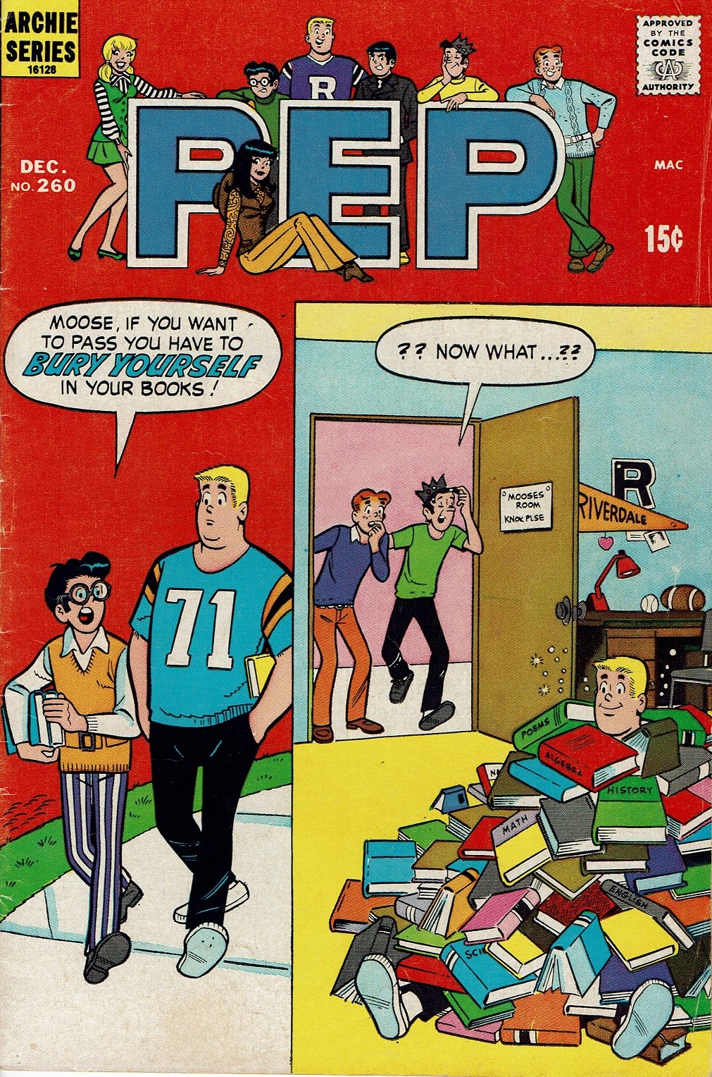 Read online Pep Comics comic -  Issue #260 - 1