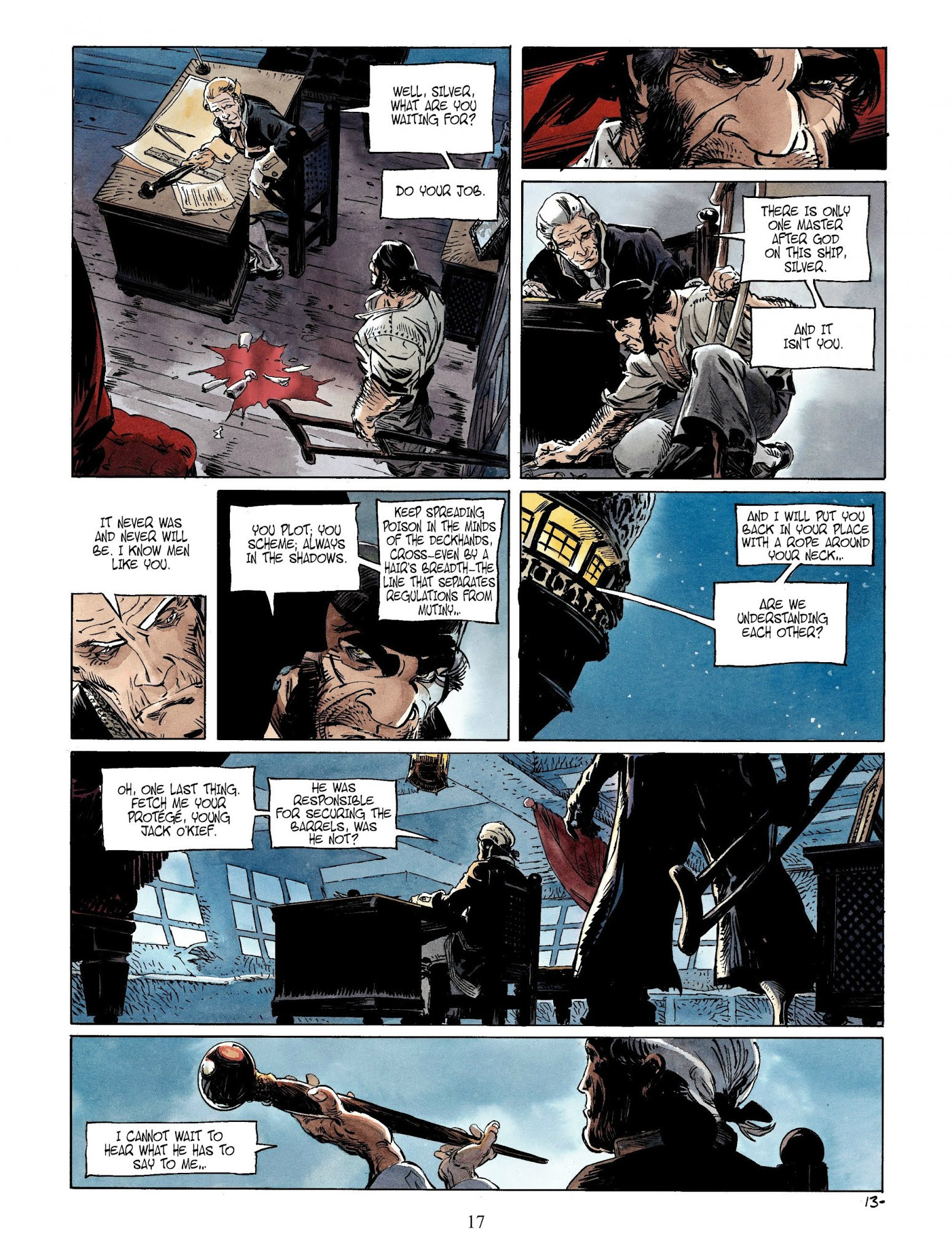 Read online Long John Silver comic -  Issue #2 - 16