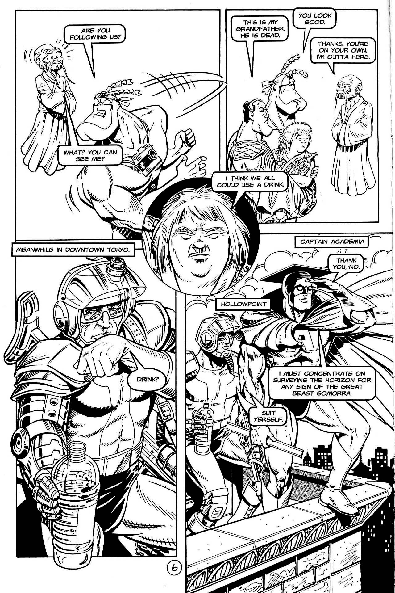 Read online Paul the Samurai (1992) comic -  Issue #9 - 7