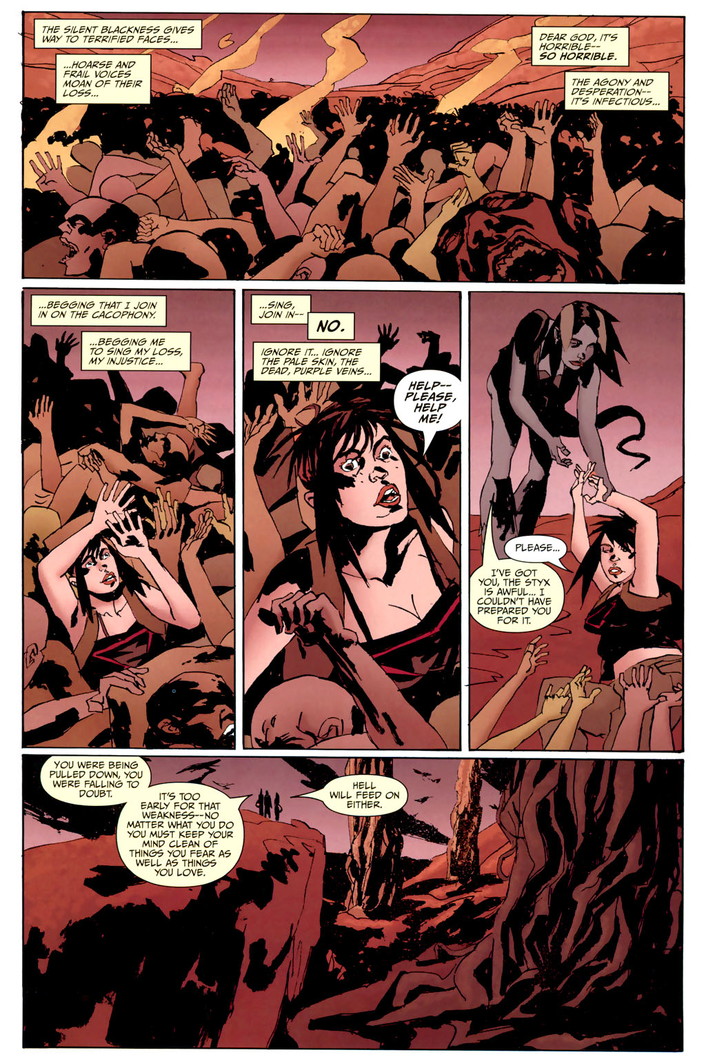 Read online Strange Girl comic -  Issue #12 - 13