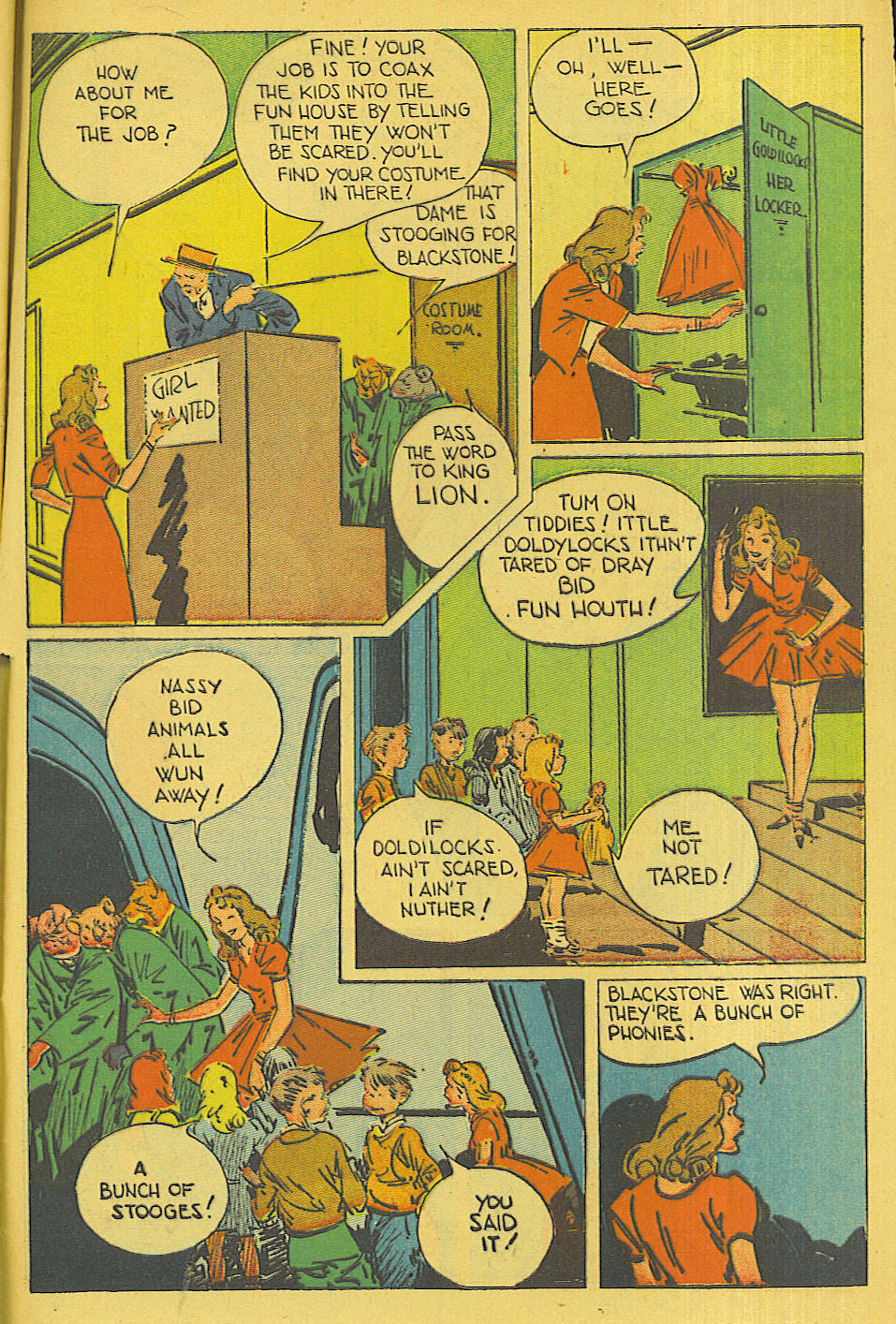 Read online Super-Magician Comics comic -  Issue #42 - 44