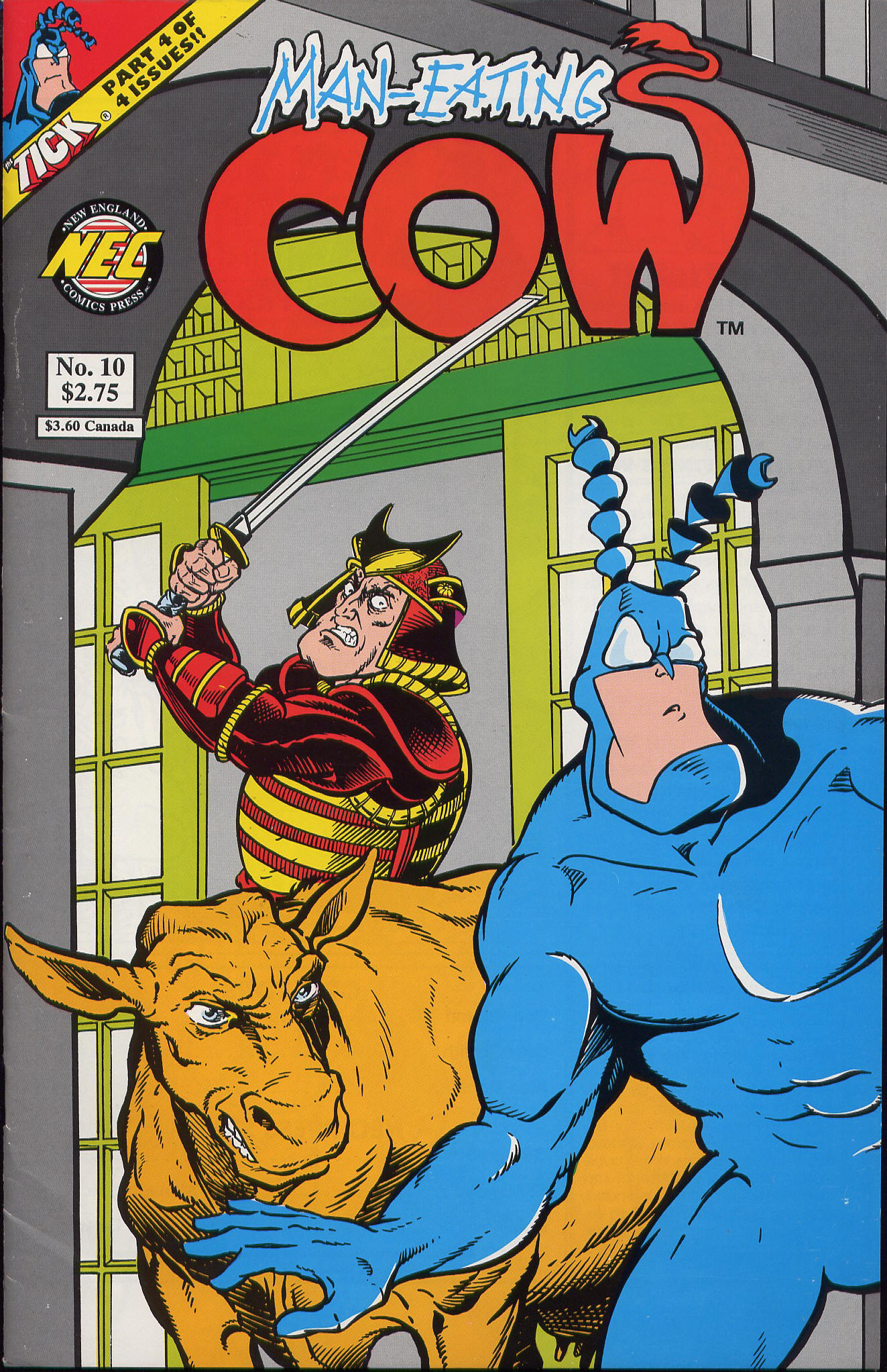 Read online Man-Eating Cow comic -  Issue #10 - 1