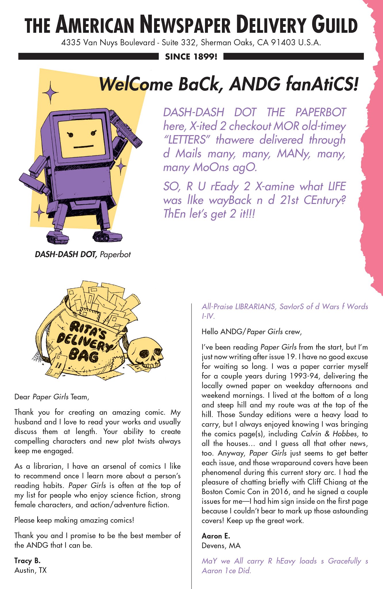 Read online Paper Girls comic -  Issue #23 - 27