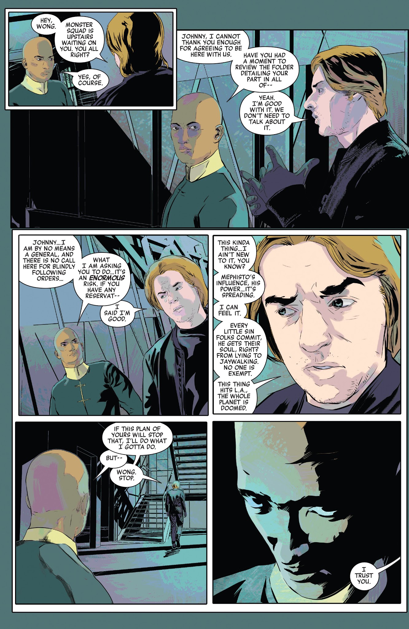 Read online Doctor Strange: Damnation comic -  Issue #3 - 4