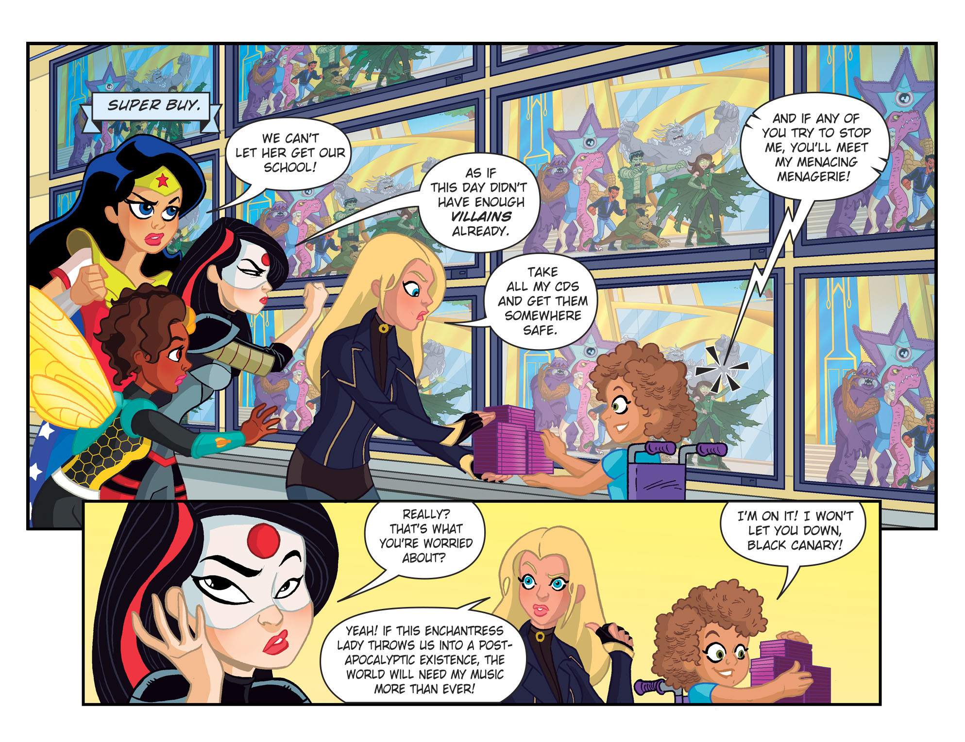 Read online DC Super Hero Girls: Out of the Bottle comic -  Issue #10 - 4