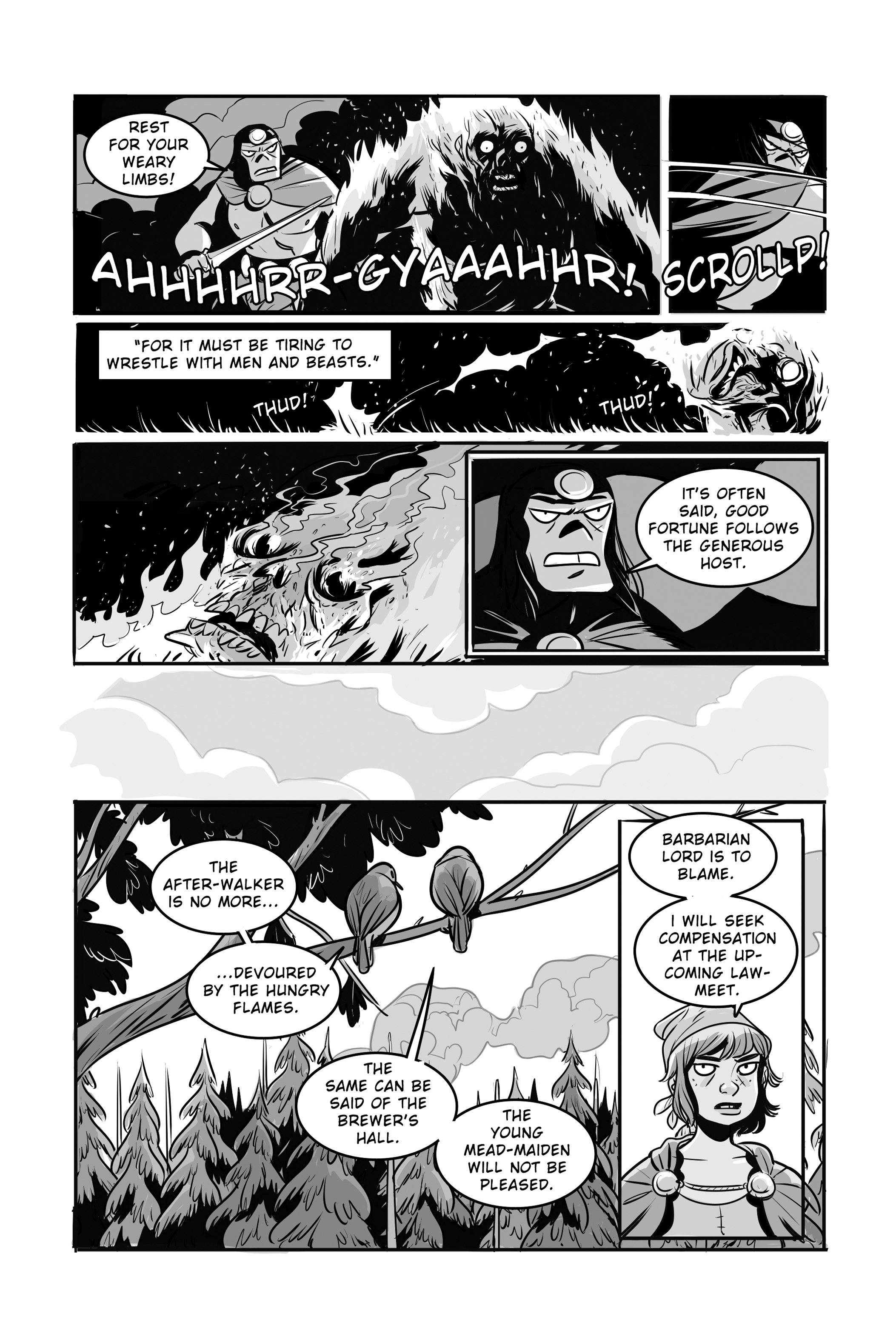 Read online FUBAR: By The Sword comic -  Issue #1 - 10