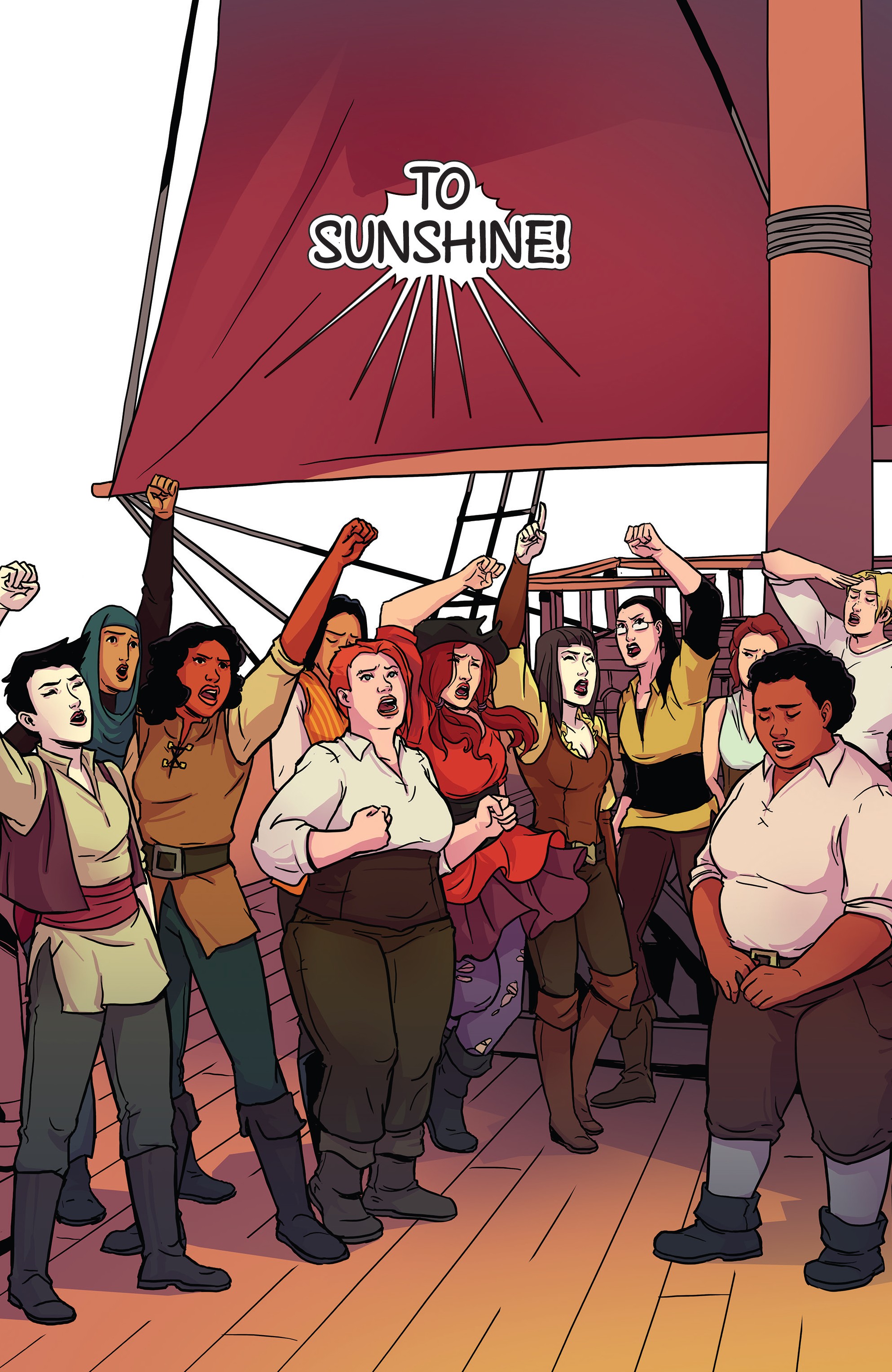 Read online Princeless Raven Year Two: Love and Revenge comic -  Issue # _TPB Two Ships In the Night - 99