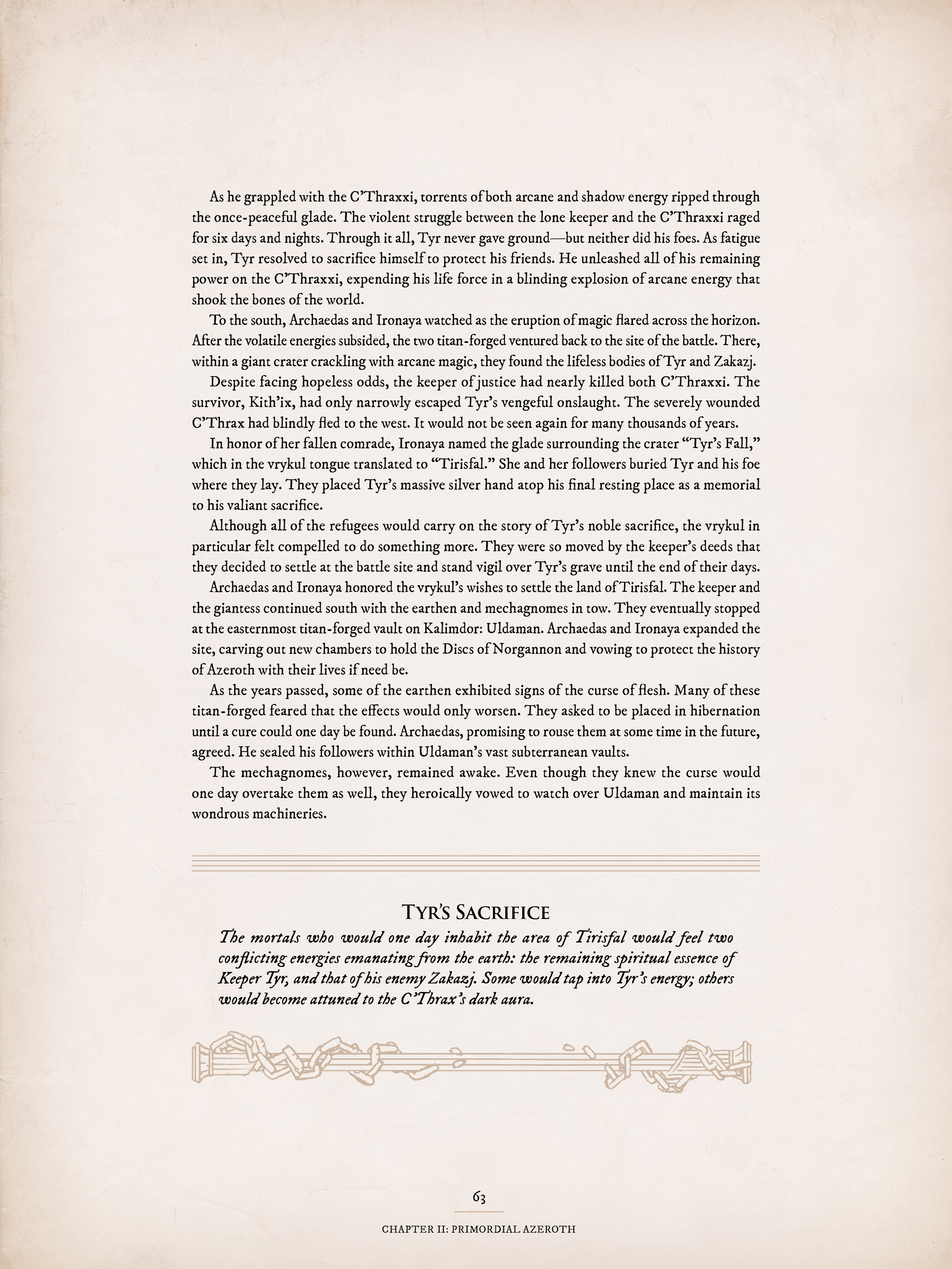 Read online World of Warcraft Chronicle Vol. 1 comic -  Issue # Full - 62