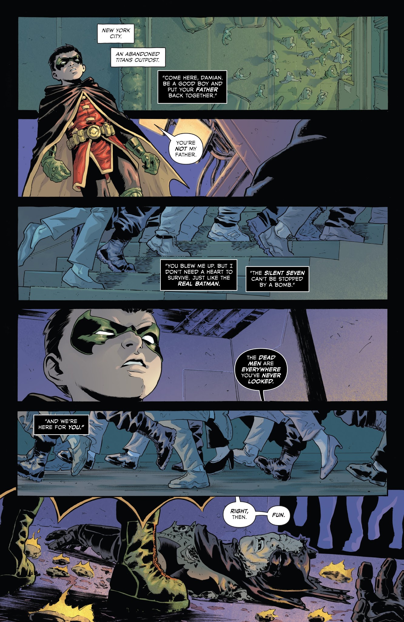 Read online The Shadow/Batman comic -  Issue #2 - 7