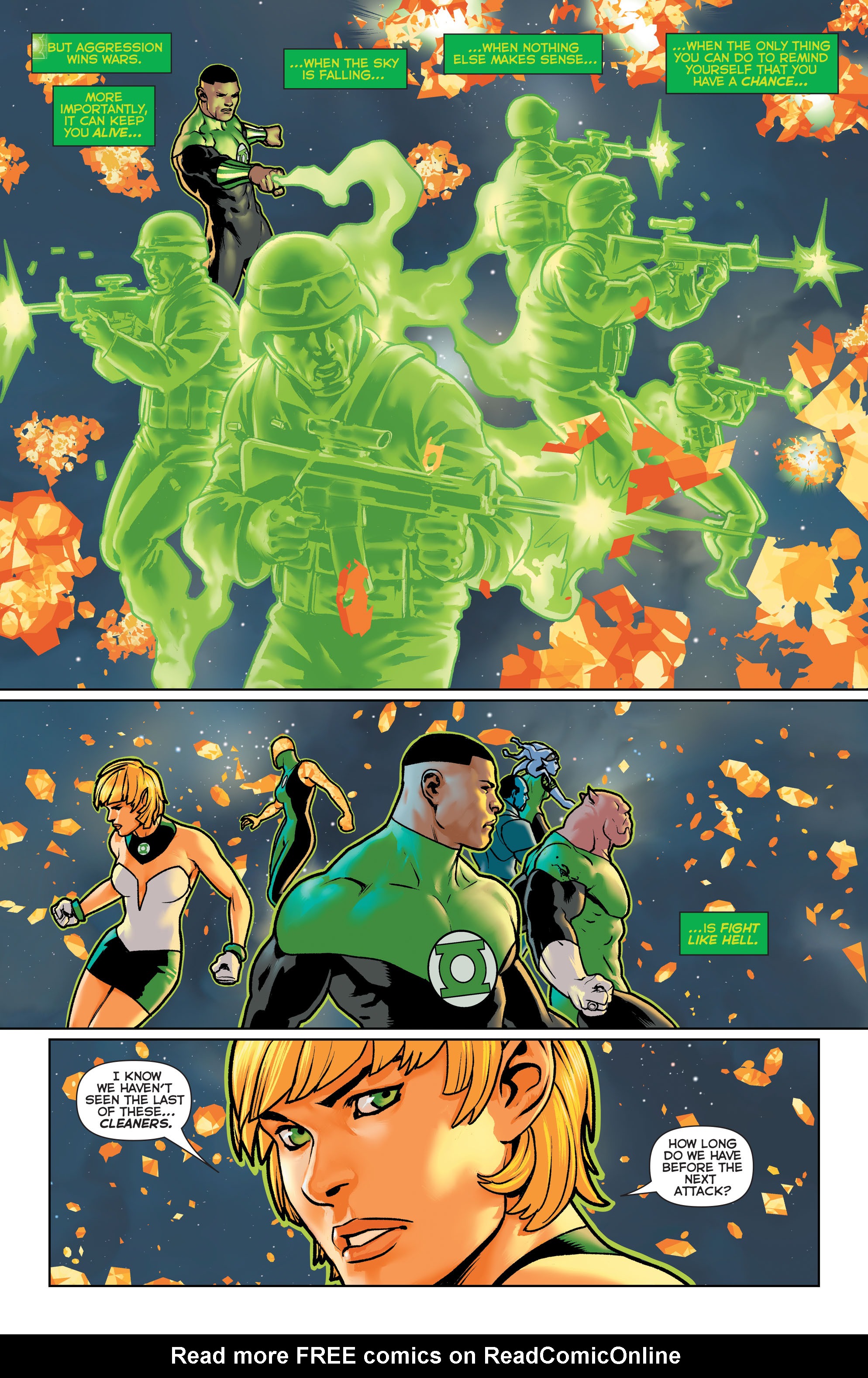 Read online Green Lantern: Lost Army comic -  Issue #1 - 10