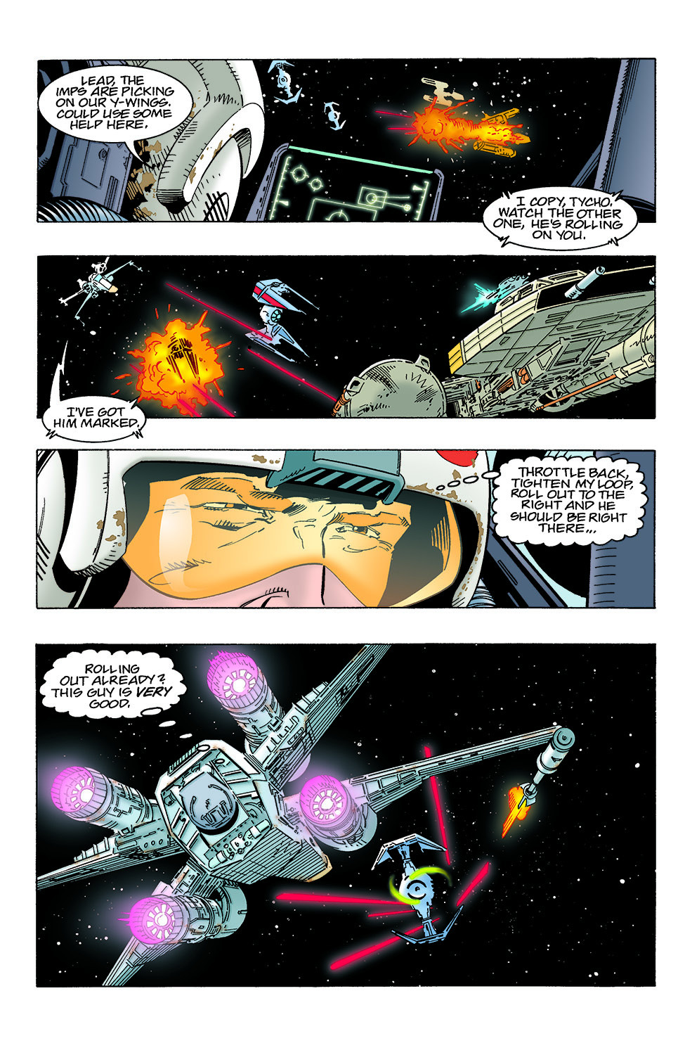 Read online Star Wars: X-Wing Rogue Squadron comic -  Issue #24 - 16
