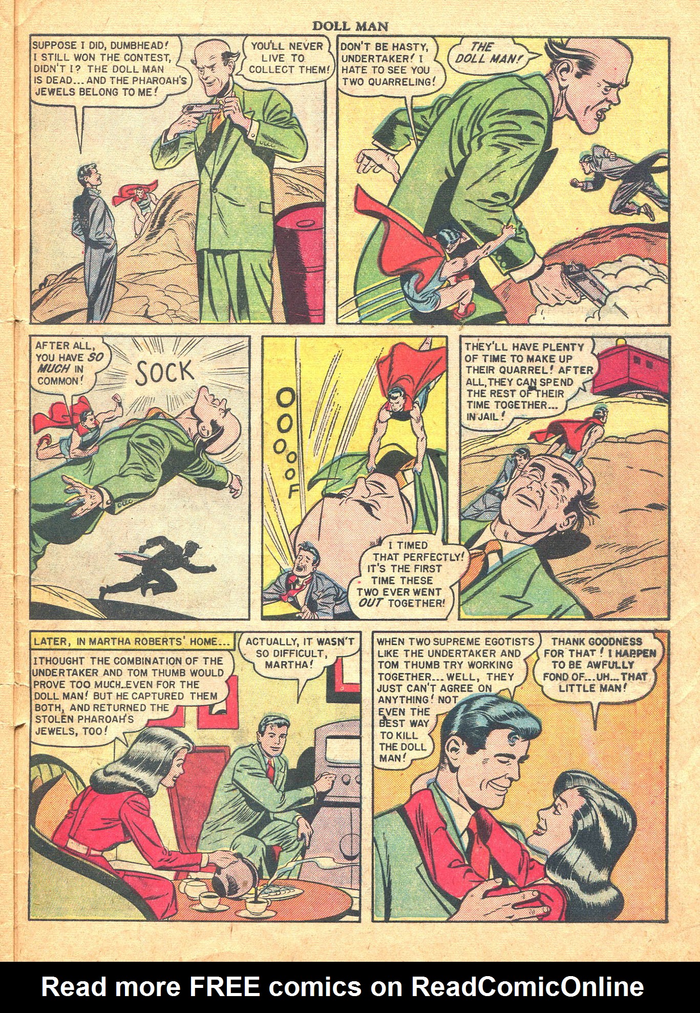 Read online Doll Man comic -  Issue #28 - 33