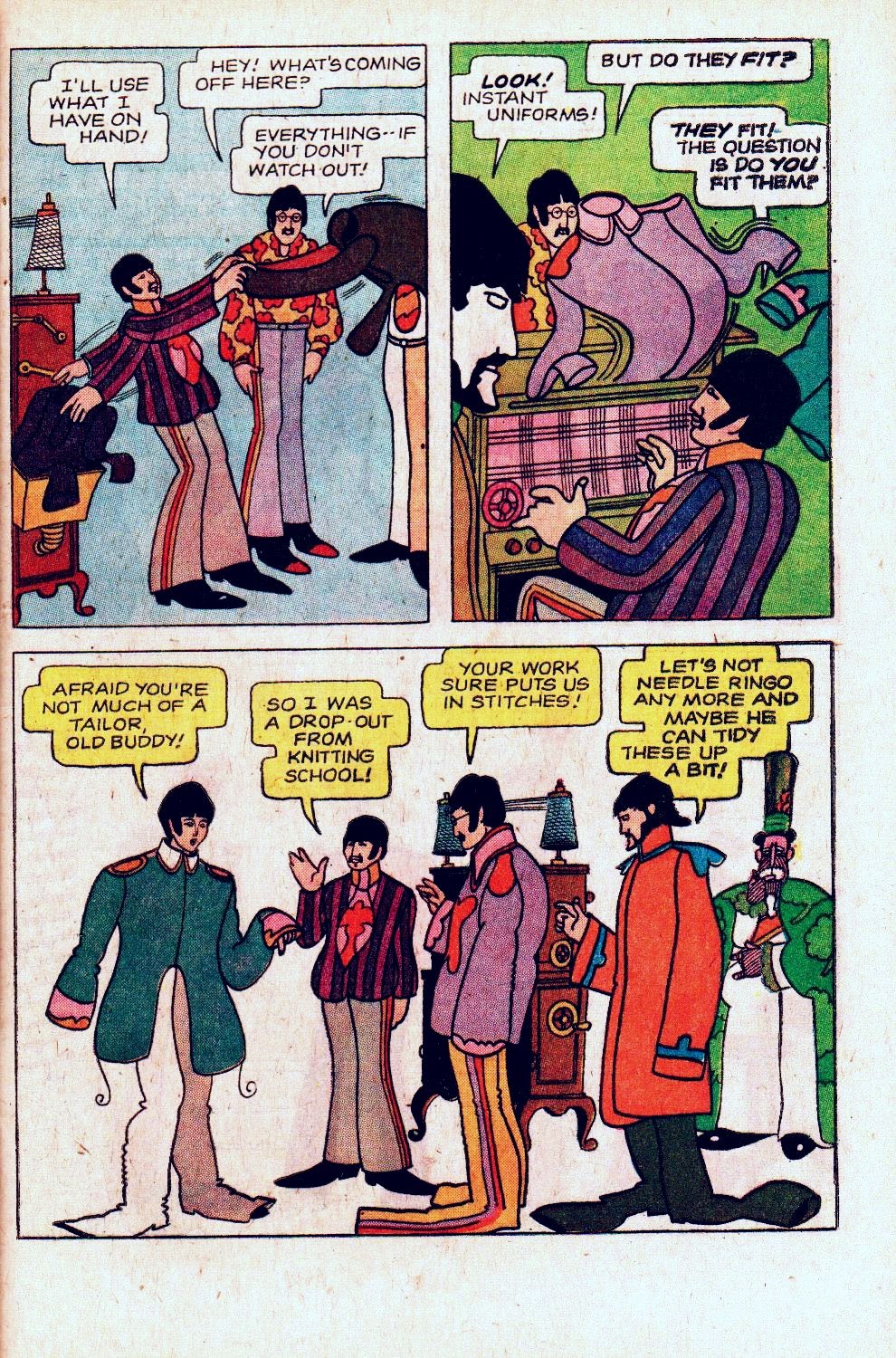 Read online Beatles: Yellow Submarine comic -  Issue # Full - 49