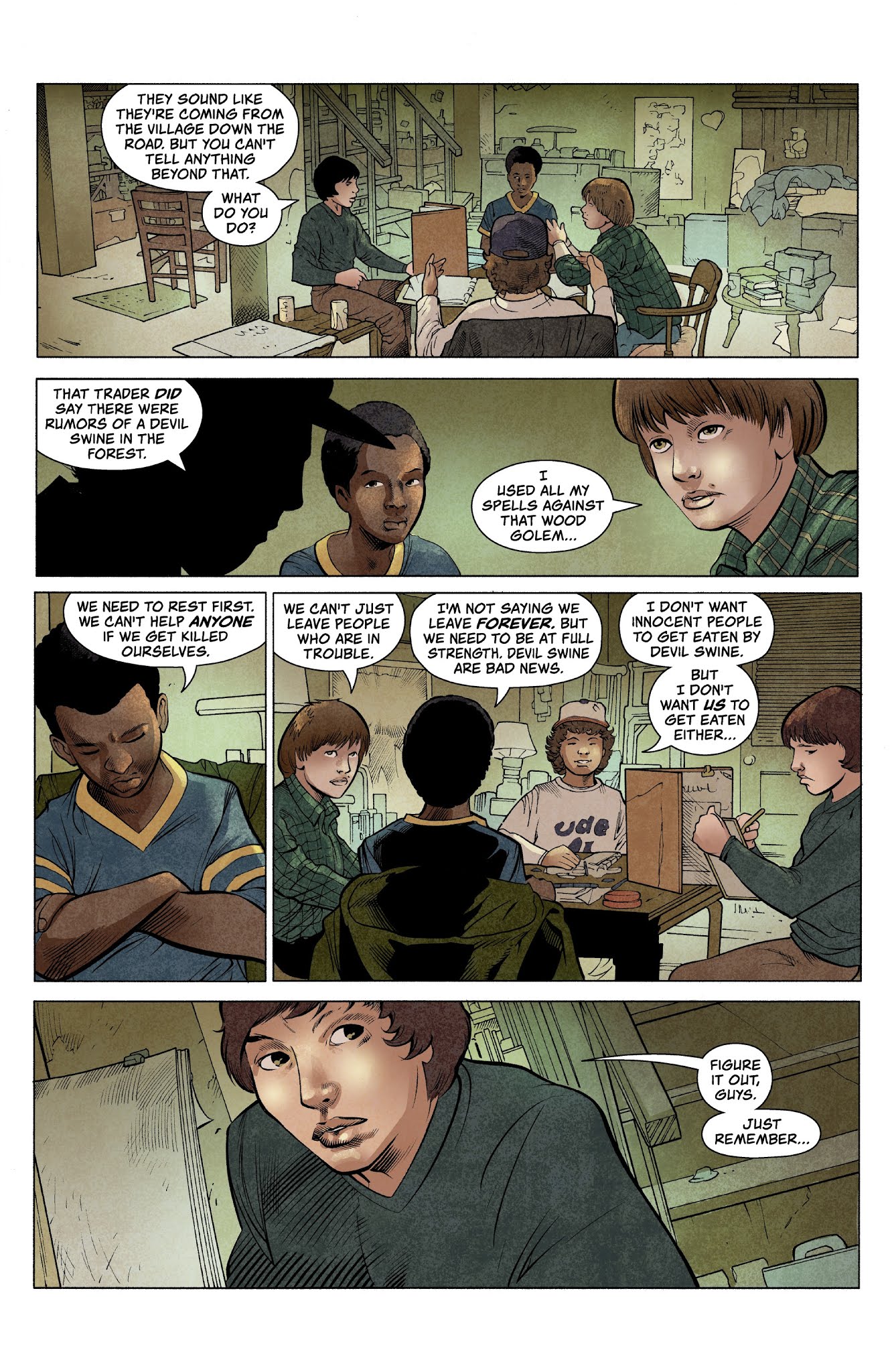 Read online Stranger Things comic -  Issue #2 - 13