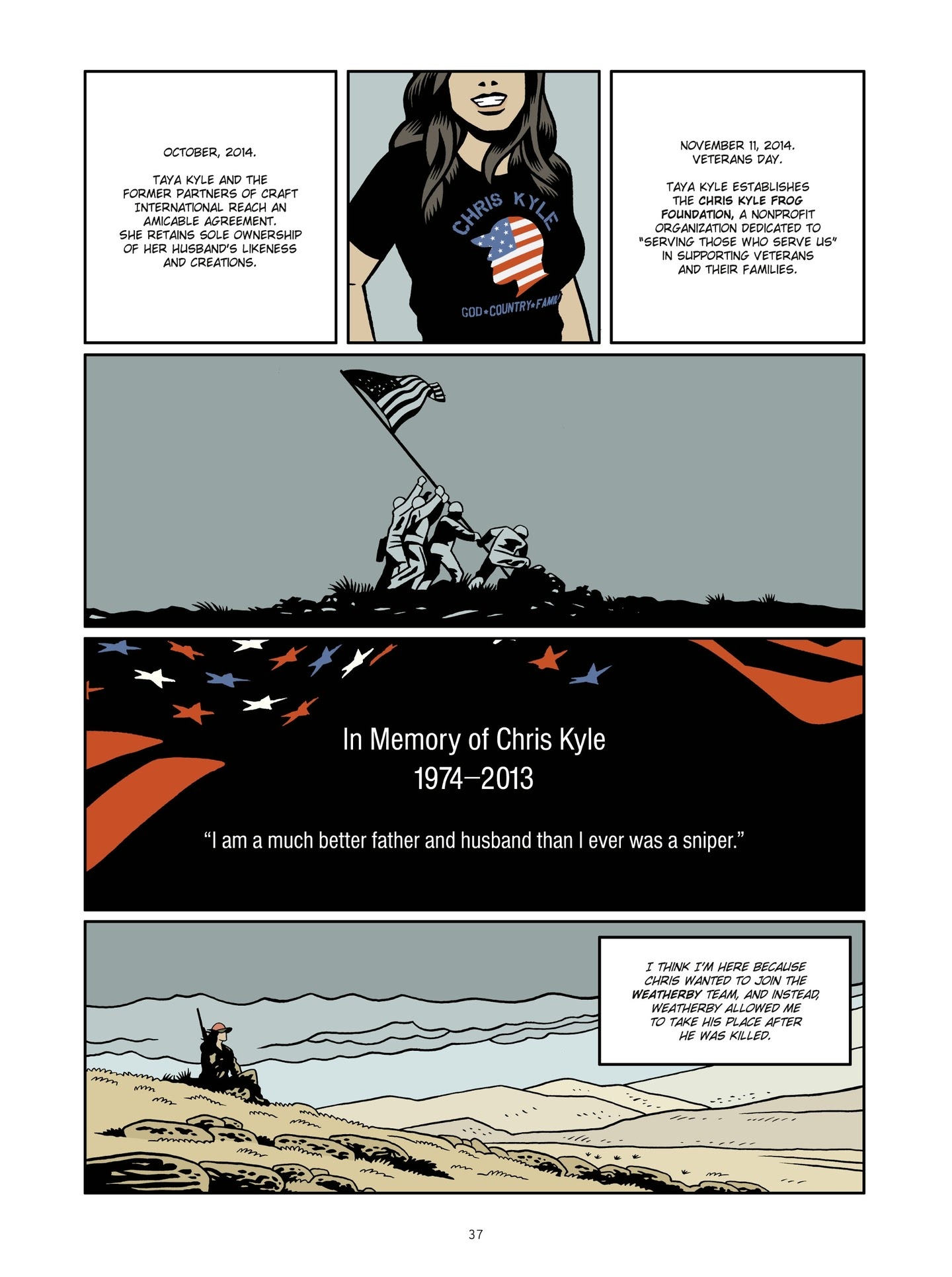 Read online The Man Who Shot Chris Kyle: An American Legend comic -  Issue # TPB 2 - 37