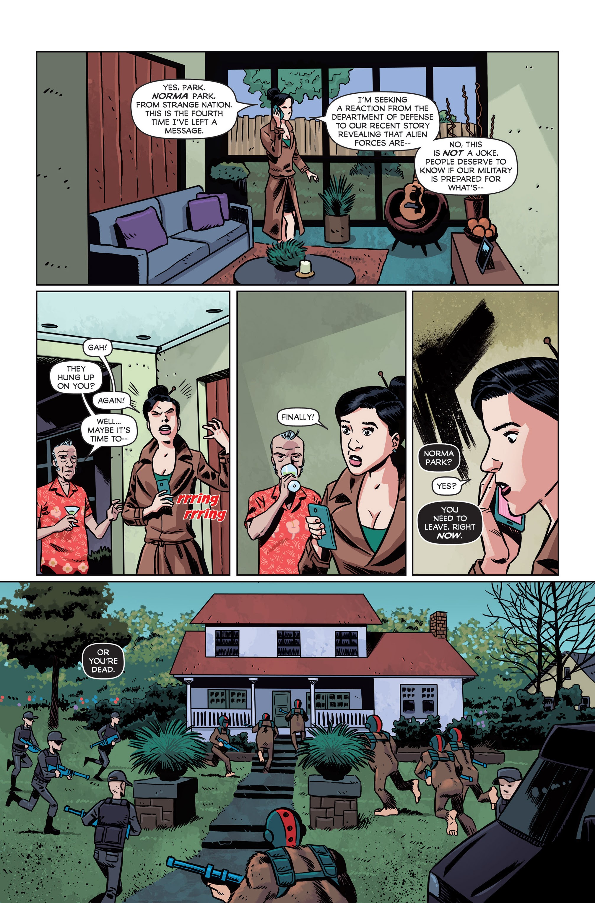 Read online Strange Nation comic -  Issue #6 - 8