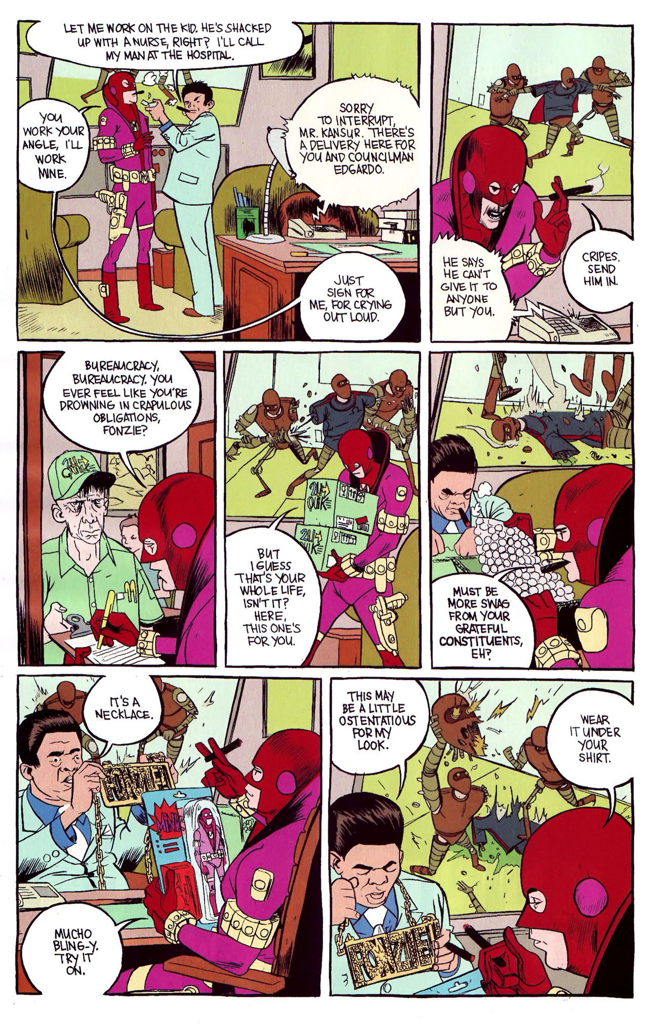 Read online Omega: The Unknown (2007) comic -  Issue #3 - 12