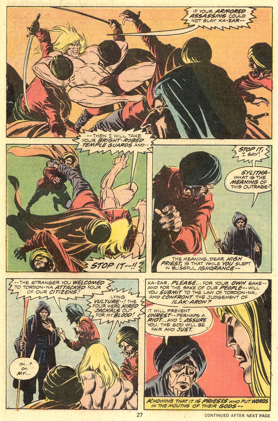 Read online Ka-Zar comic -  Issue #10 - 18