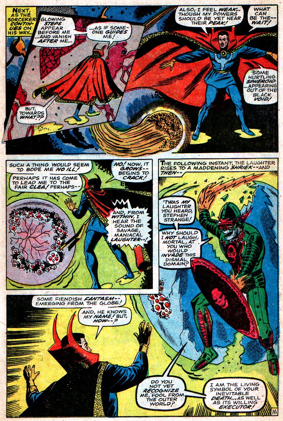 Read online Marvel Masterworks: Doctor Strange comic -  Issue # TPB 3 - 60