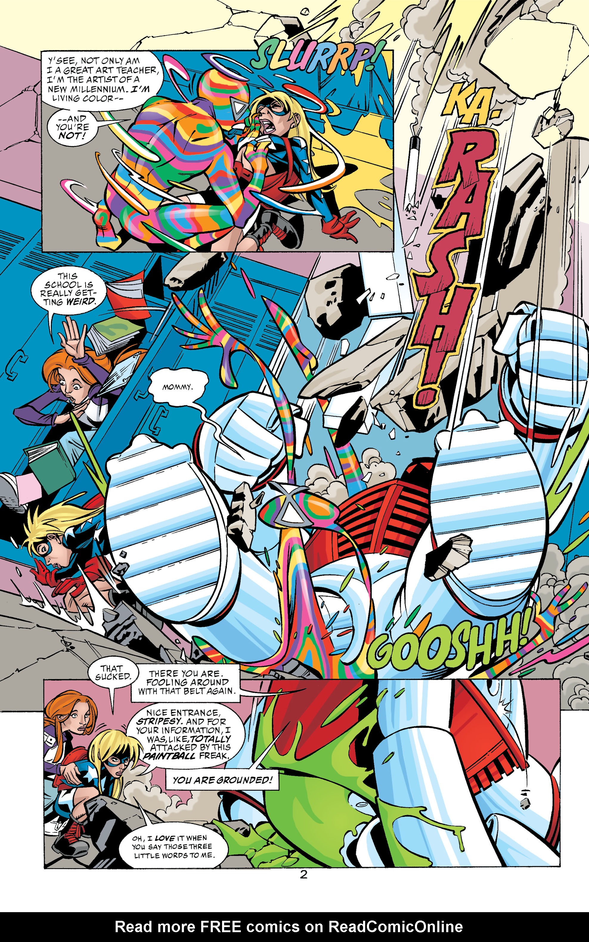 Read online Stars and S.T.R.I.P.E. comic -  Issue #3 - 3