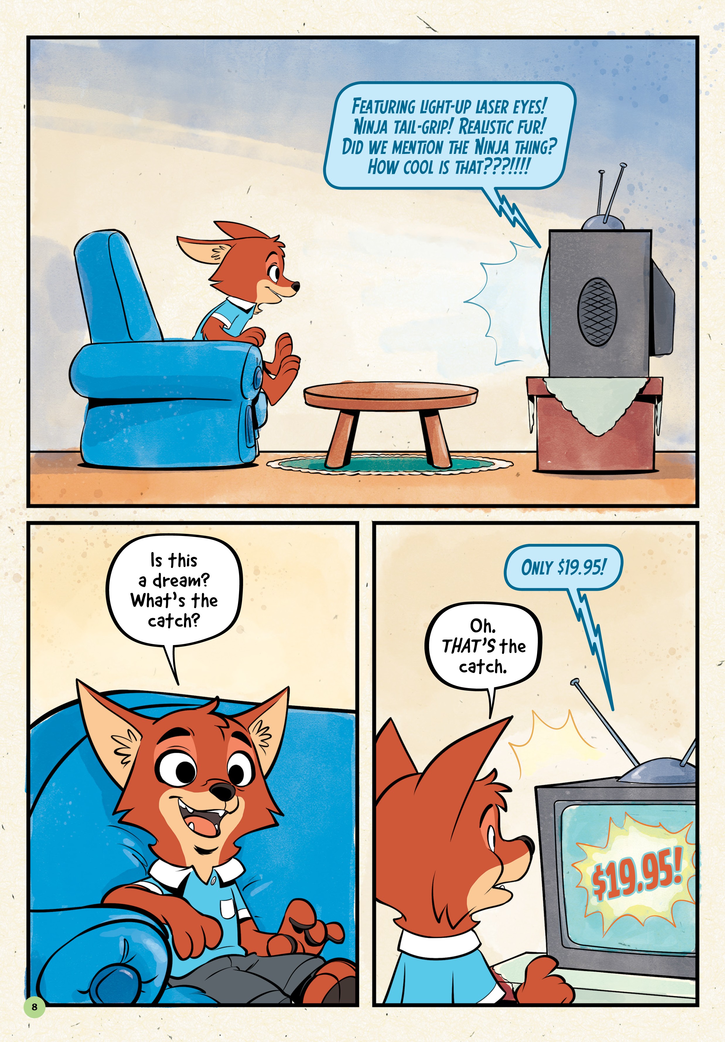 Read online Zootopia: A Hard Day's Work comic -  Issue # Full - 8
